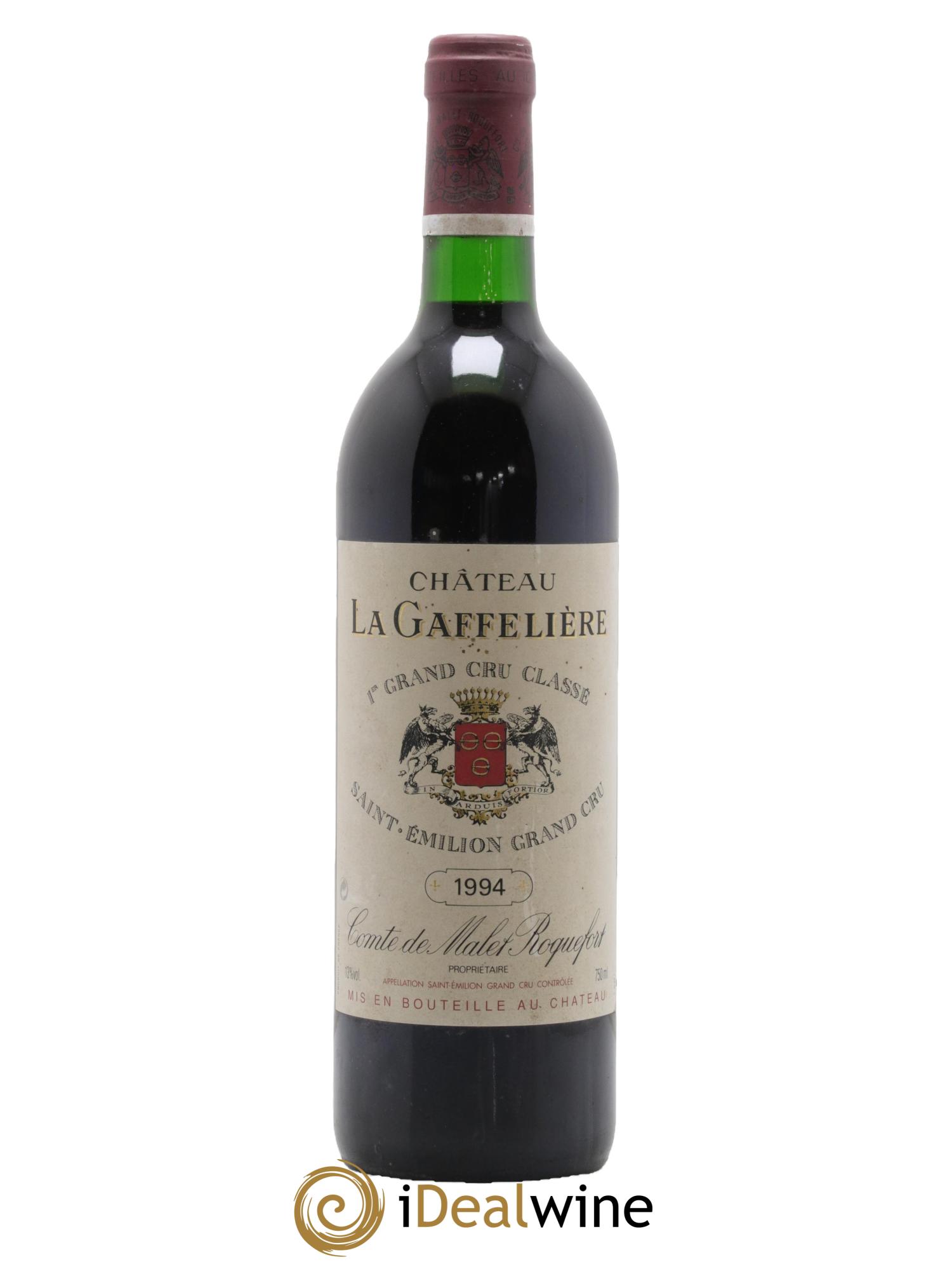 Château la Gaffelière 1er Grand Cru Classé B 1994 - Lot de 1 bouteille - 0