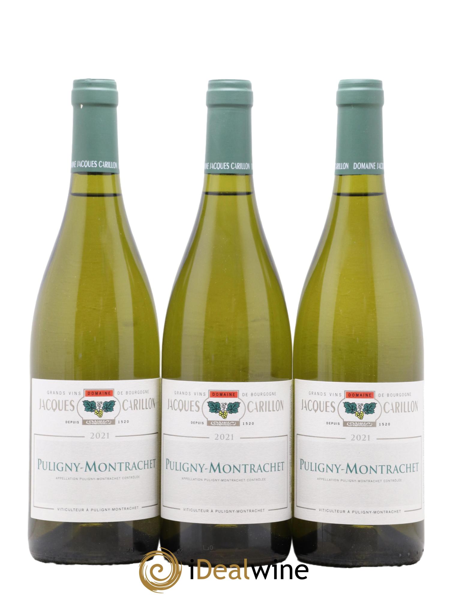 Puligny-Montrachet Jacques Carillon (Domaine) 2021 - Posten von 3 Flaschen - 0