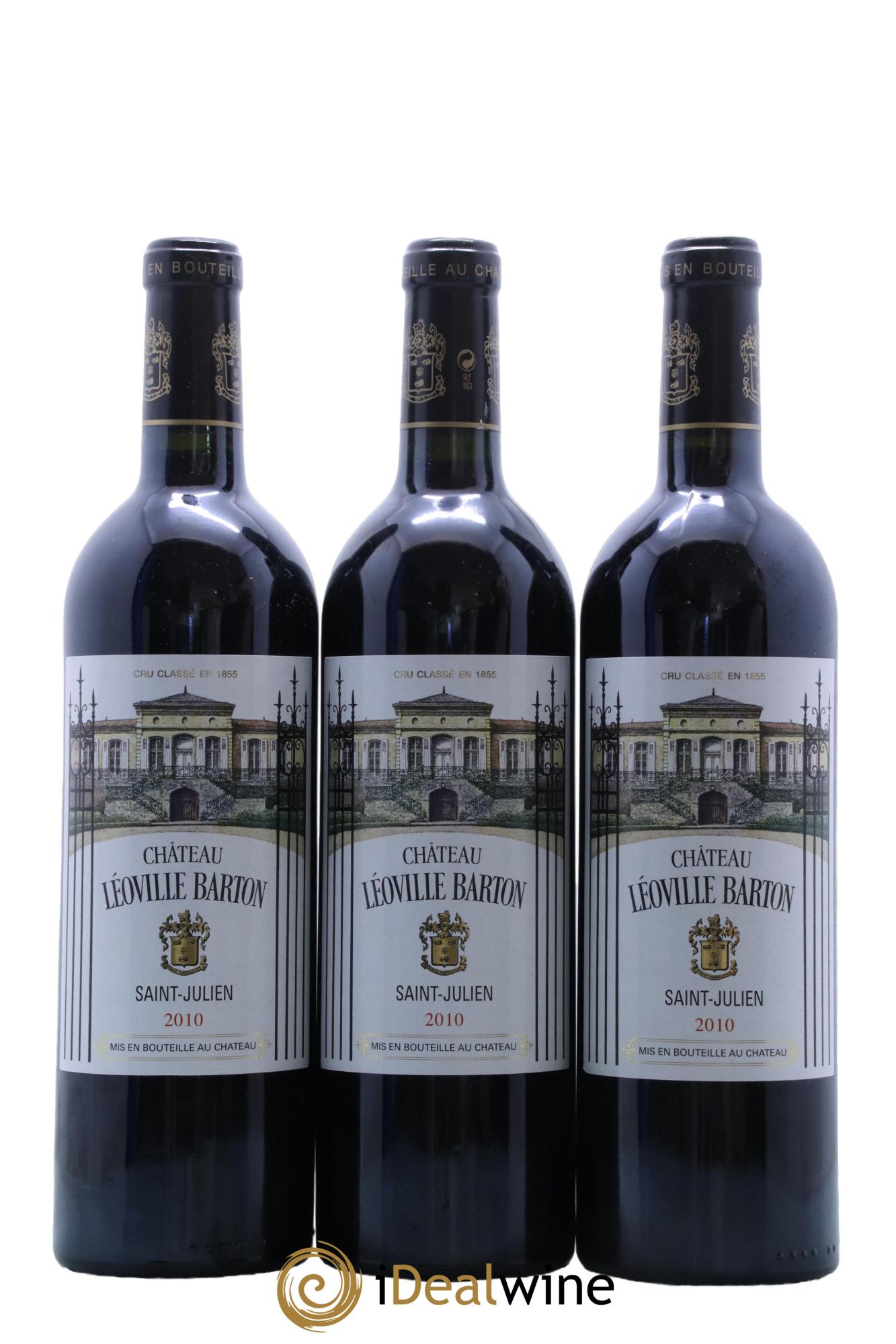 Château Léoville Barton 2ème Grand Cru Classé  2010 - Lot de 6 bouteilles - 2