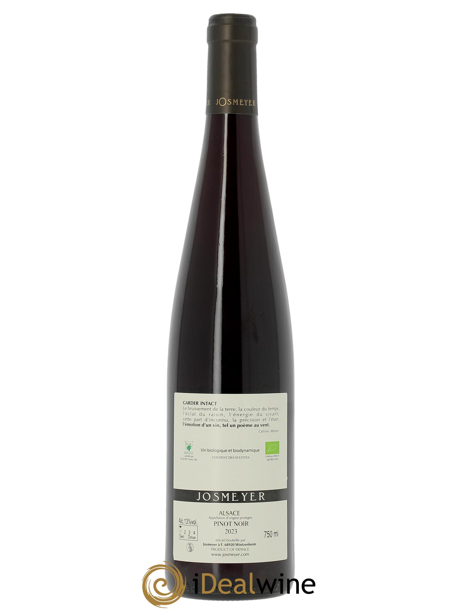 Alsace Pinot Noir Josmeyer (Domaine)  2023 - Lotto di 1 bottiglia - 1