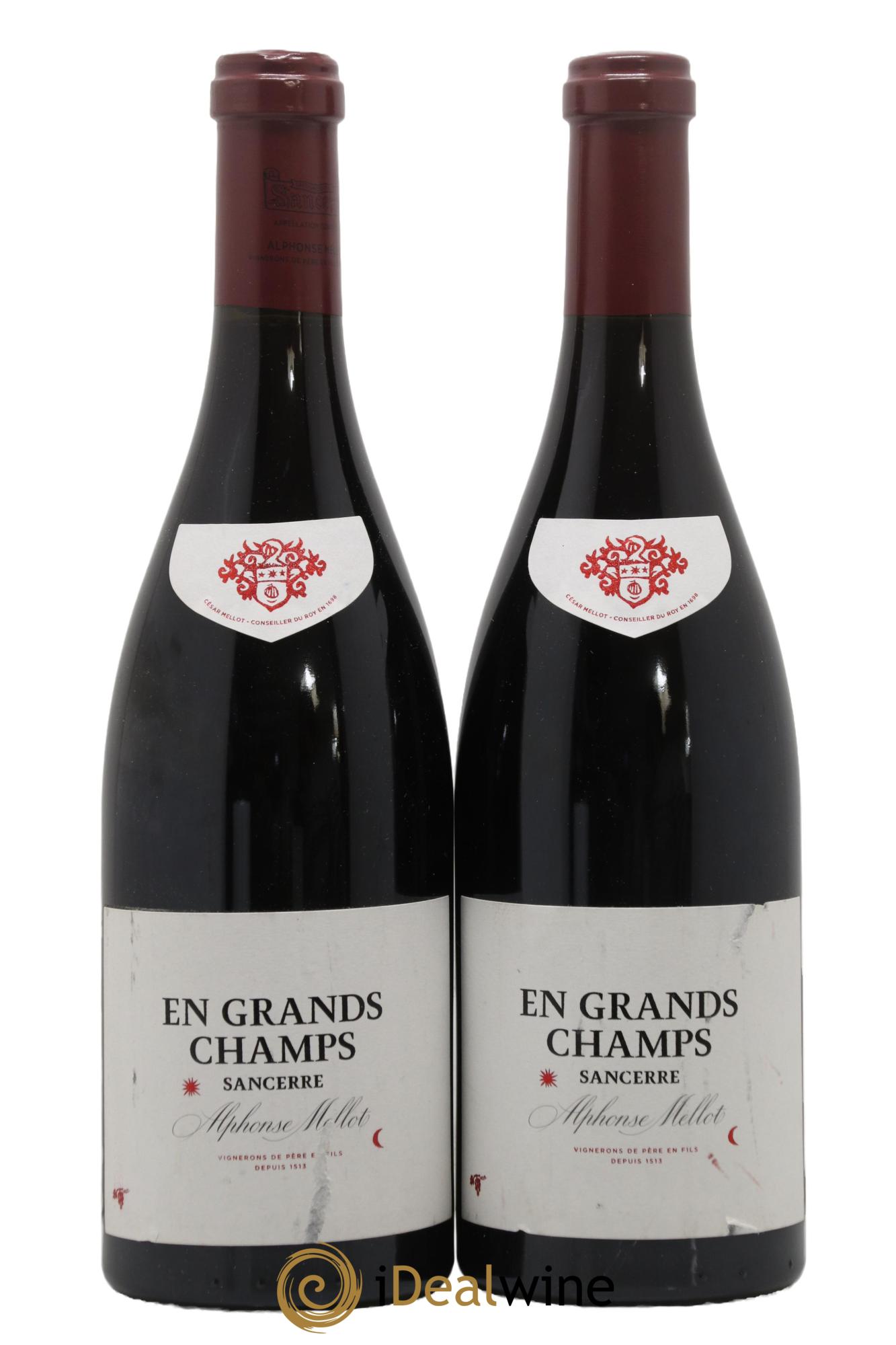 Sancerre En Grands Champs Alphonse Mellot  2015 - Lot de 2 bouteilles - 0