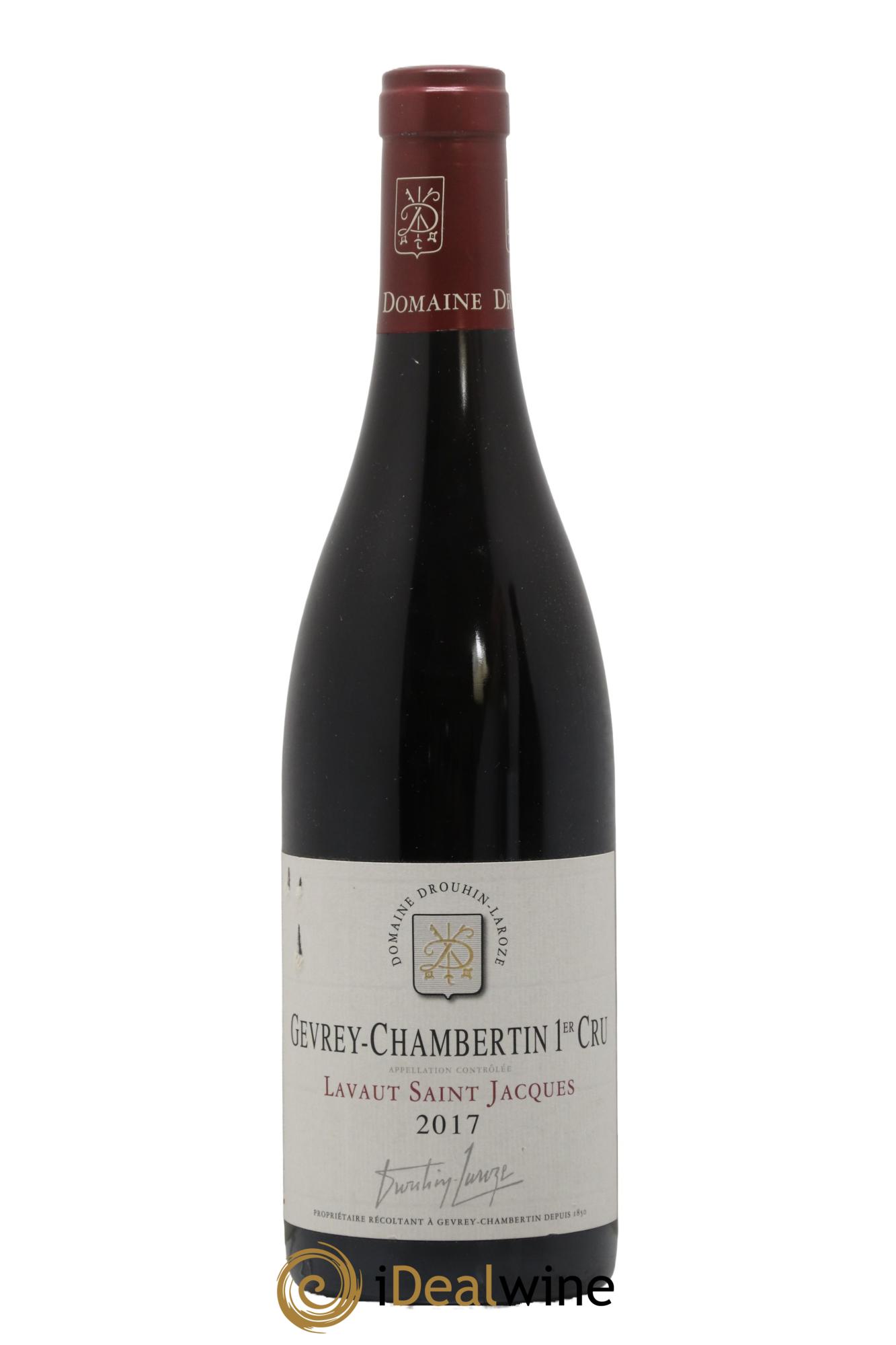 Gevrey-Chambertin 1er Cru Lavaut Saint-Jacques Domaine Drouhin-Laroze  2017 - Posten von 1 Flasche - 0