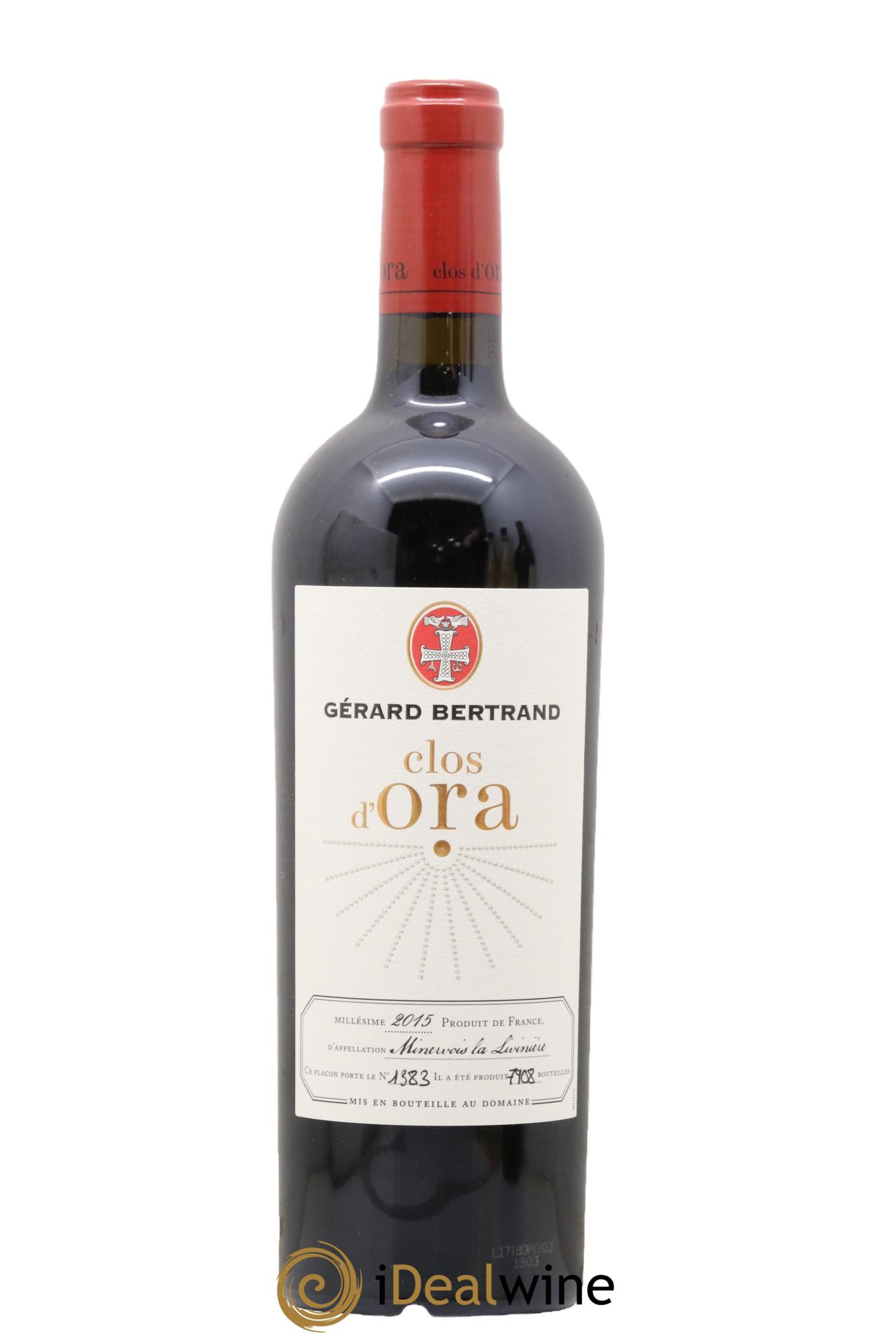 Minervois La Livinière Clos d'Ora Gérard Bertrand 2015 - Posten von 1 Flasche - 0