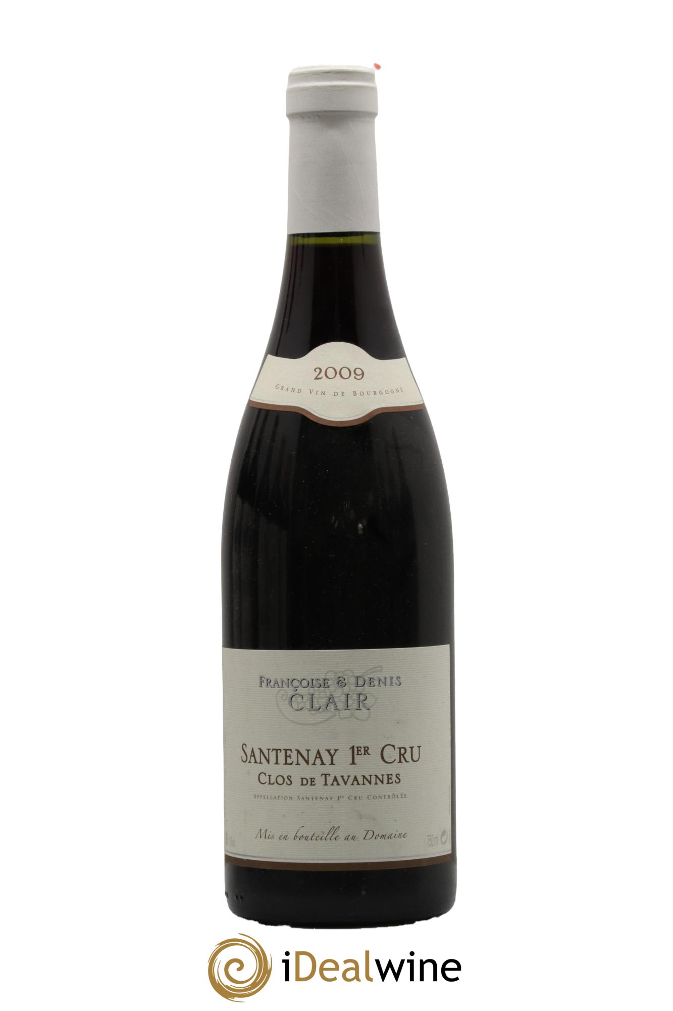 Santenay 1er Cru Clos Tavannes Françoise et Denis Clair (Domaine) 2009 - Lot de 1 bouteille - 0