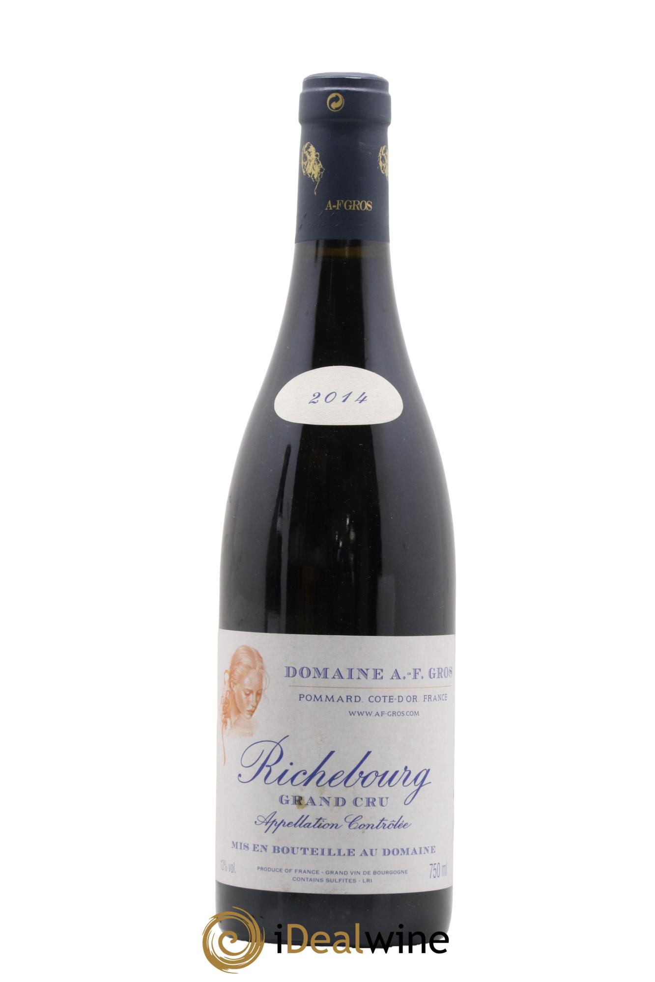 Richebourg Grand Cru A.-F. Gros 2014 - Lot de 1 bouteille - 0