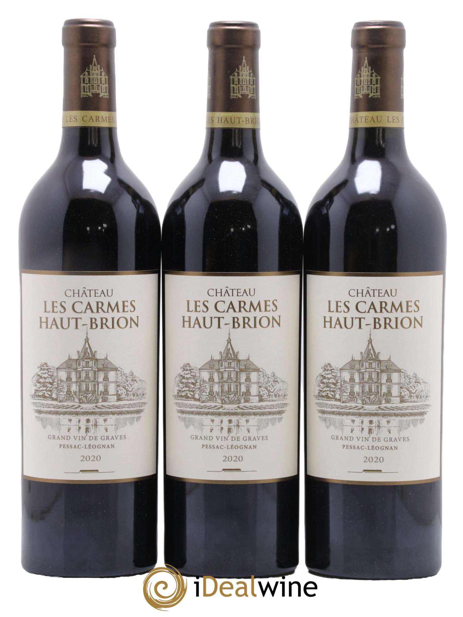 Château Les Carmes Haut-Brion 2020 - Lotto di 6 bottiglie - 1