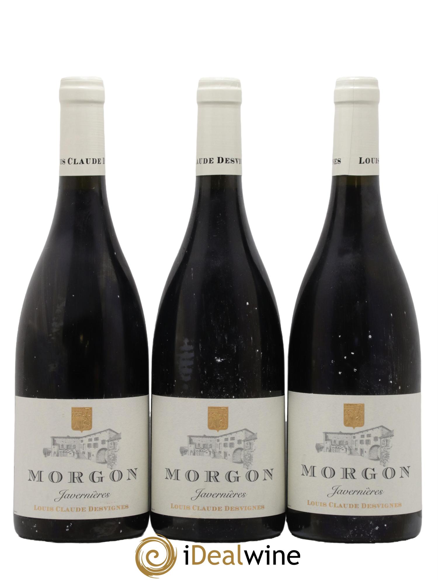 Morgon Côte de Py Javernières Louis-Claude Desvignes 2016 - Lot of 3 bottles - 0