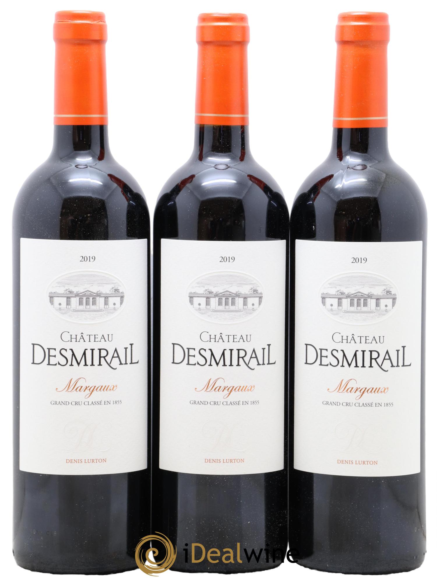 Château Desmirail 3ème Grand Cru Classé  2019 - Posten von 3 Flaschen - 0