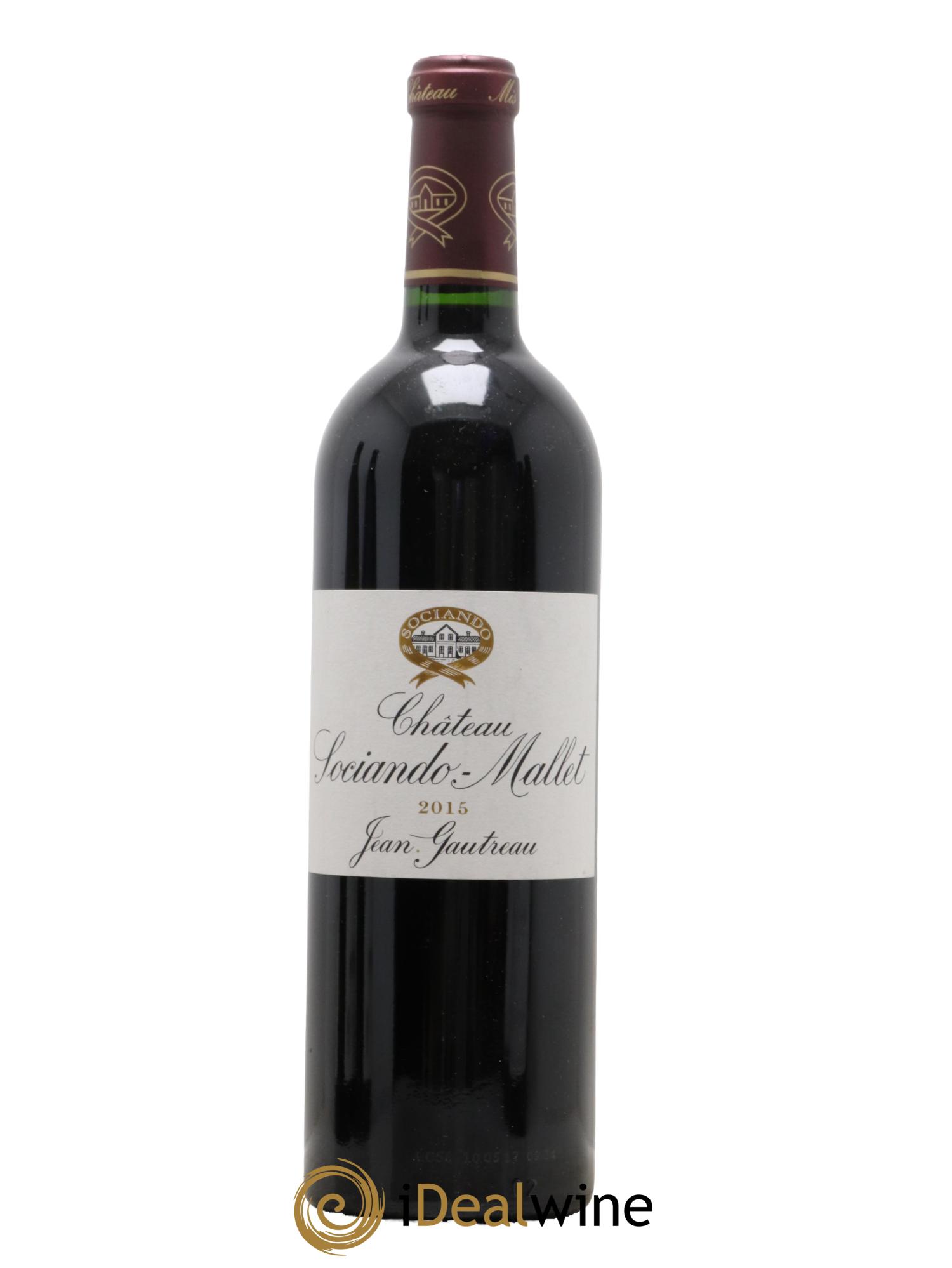 Château Sociando Mallet  2015 - Lot of 1 bottle - 0