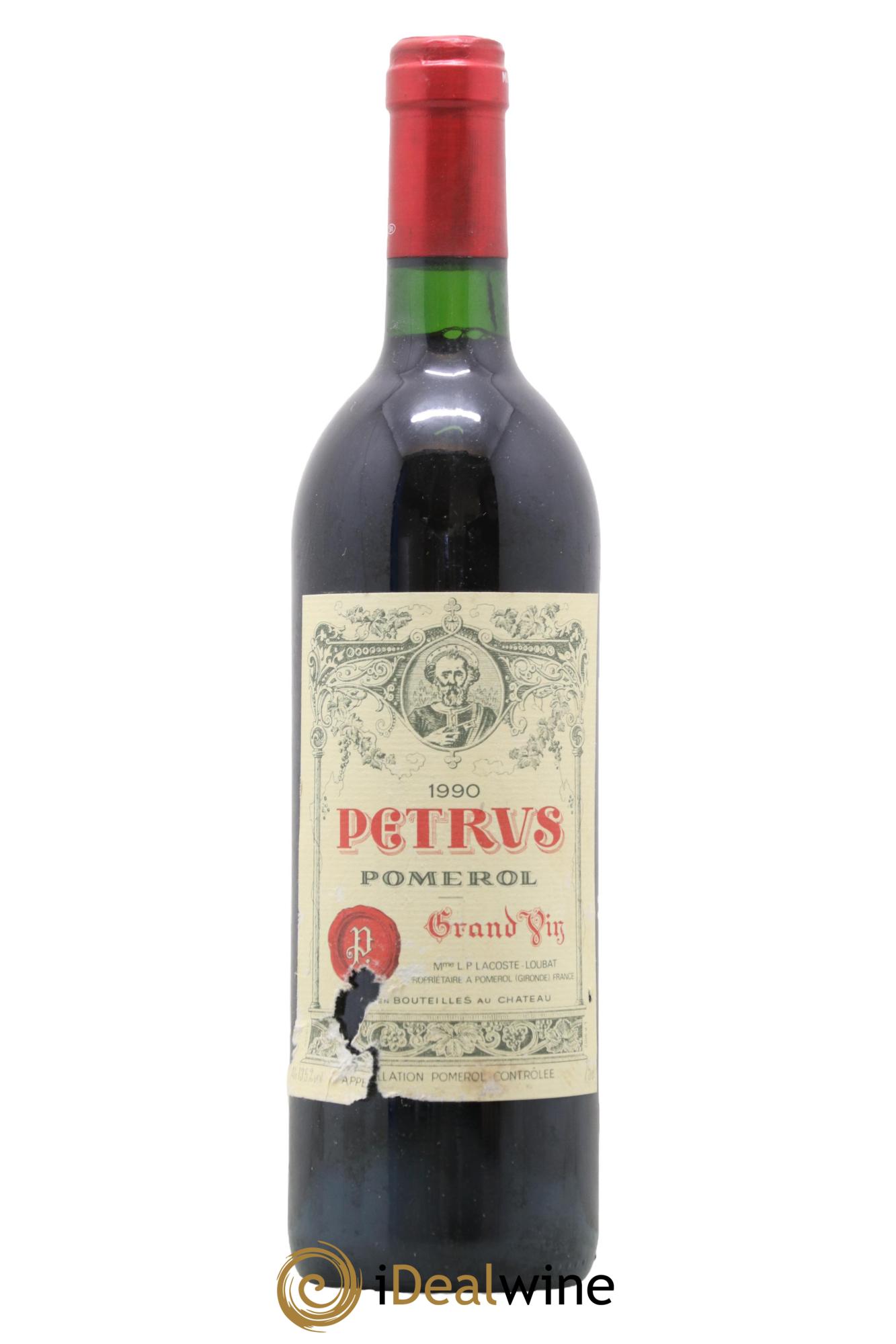 Petrus 1990 - Lotto di 1 bottiglia - 0