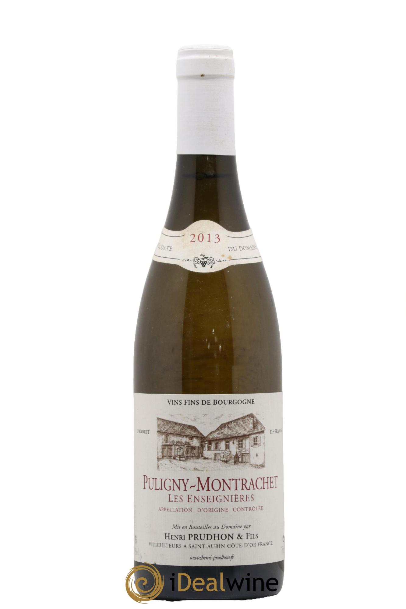 Puligny-Montrachet Les Enseignères Henri Prudhon et Fils 2013 - Lotto di 1 bottiglia - 0