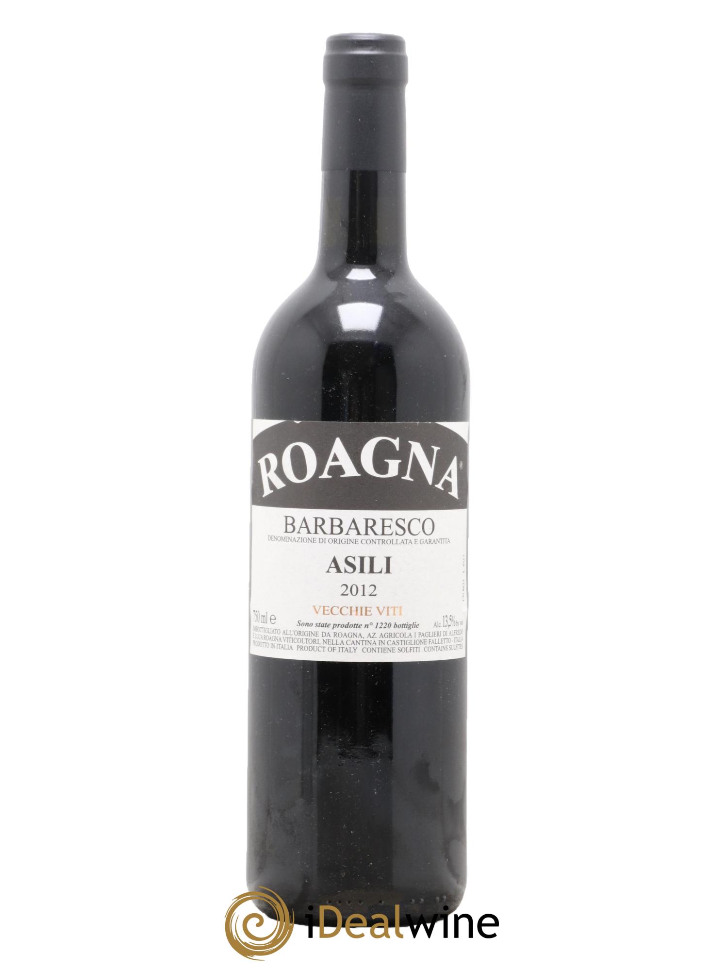 Barbaresco DOCG Asili Vecchie Viti Roagna 2012 - Posten von 1 Flasche - 0