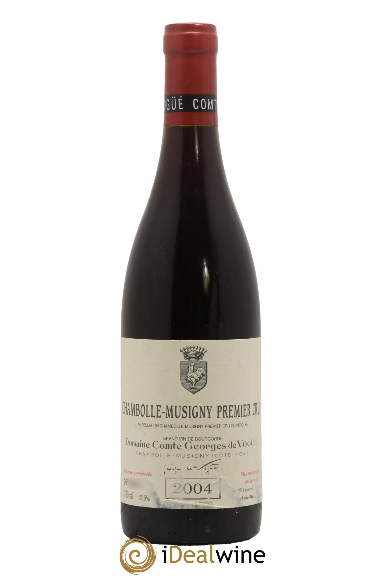 Chambolle-Musigny 1er Cru Comte Georges de Vogüé 2004 - Posten von 1 Flasche - 0