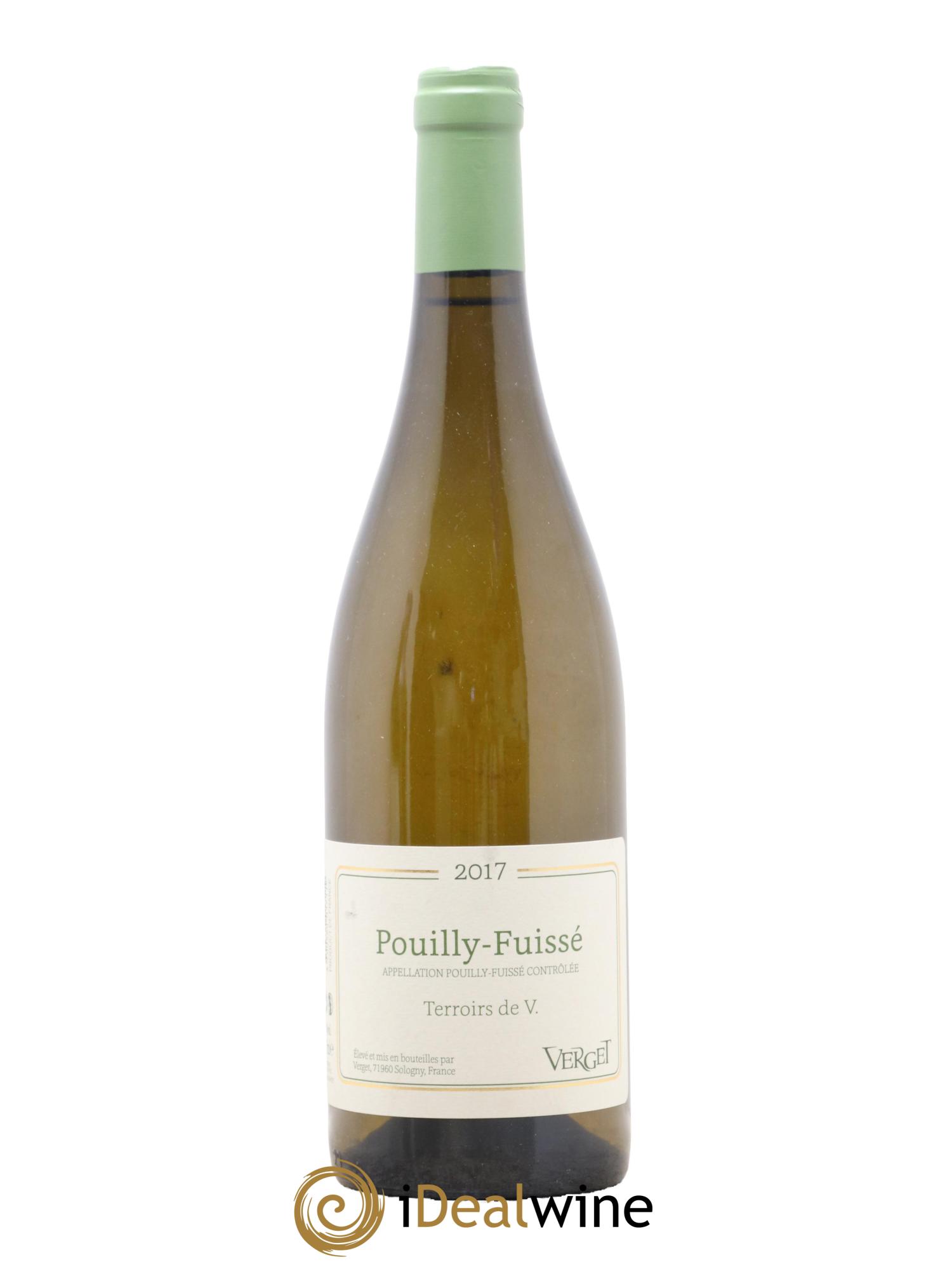 Pouilly-Fuissé Terroirs de V. Verget 2017 - Lot of 1 bottle - 0