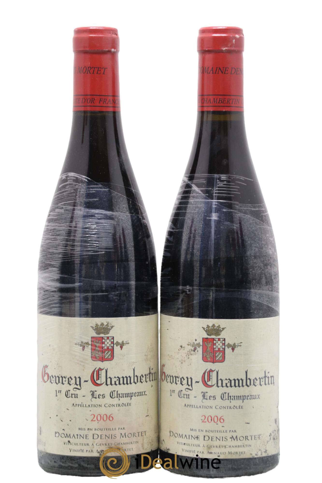 Gevrey-Chambertin 1er Cru Les Champeaux Denis Mortet (Domaine) 2006 - Lot de 2 bouteilles - 0