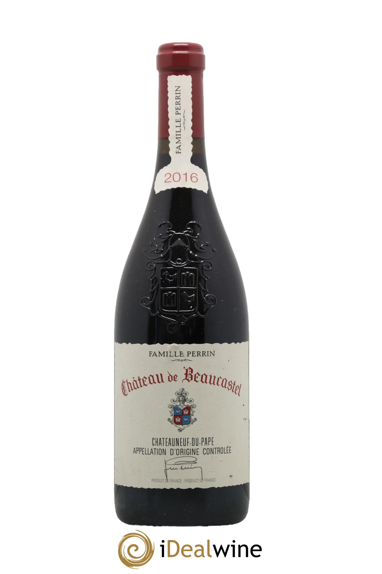 Châteauneuf-du-Pape Château de Beaucastel Famille Perrin 2016 - Lot of 1 bottle - 0