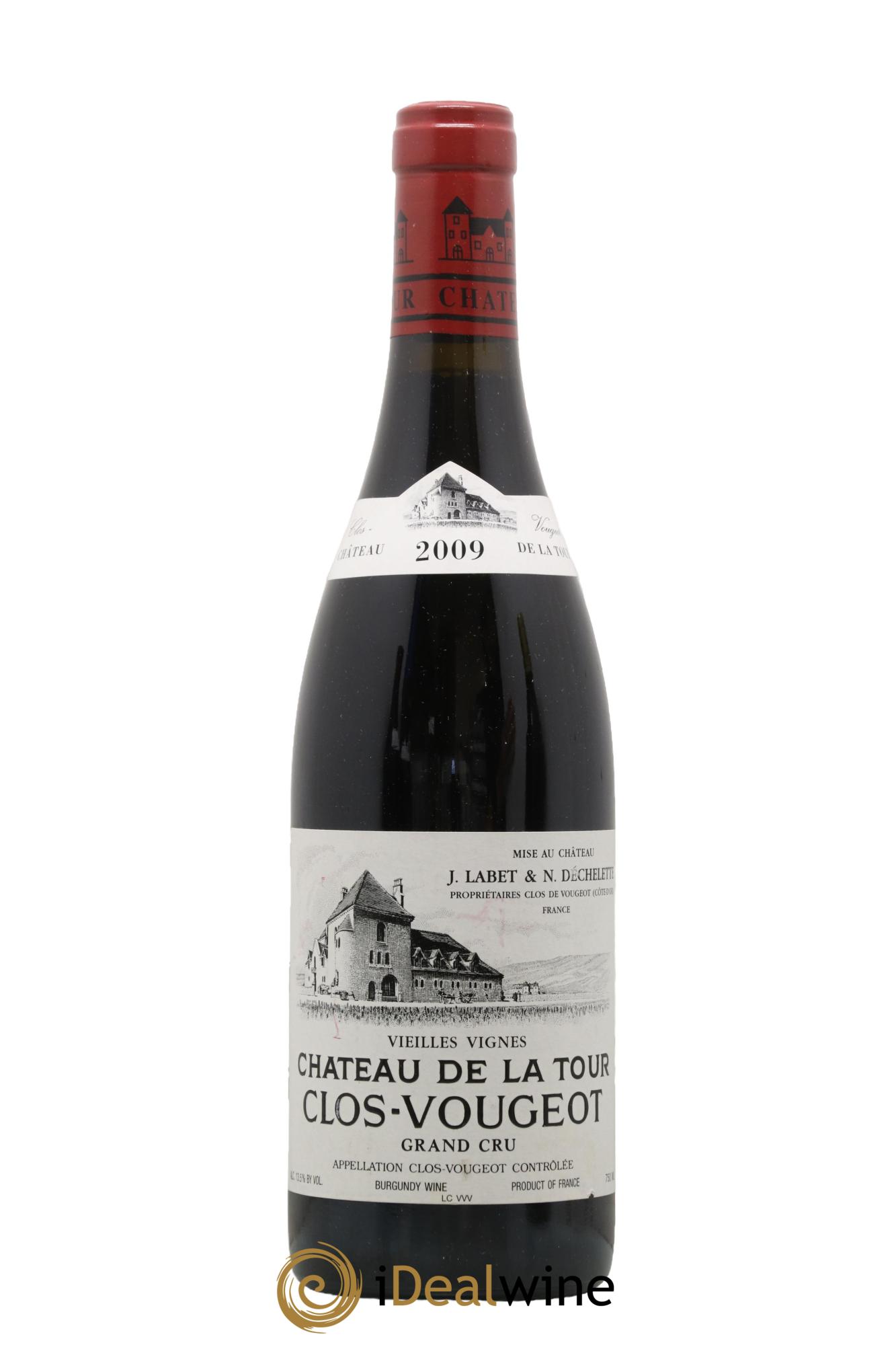 Clos de Vougeot Grand Cru Vieilles Vignes Château de La Tour 2009 - Lotto di 1 bottiglia - 0