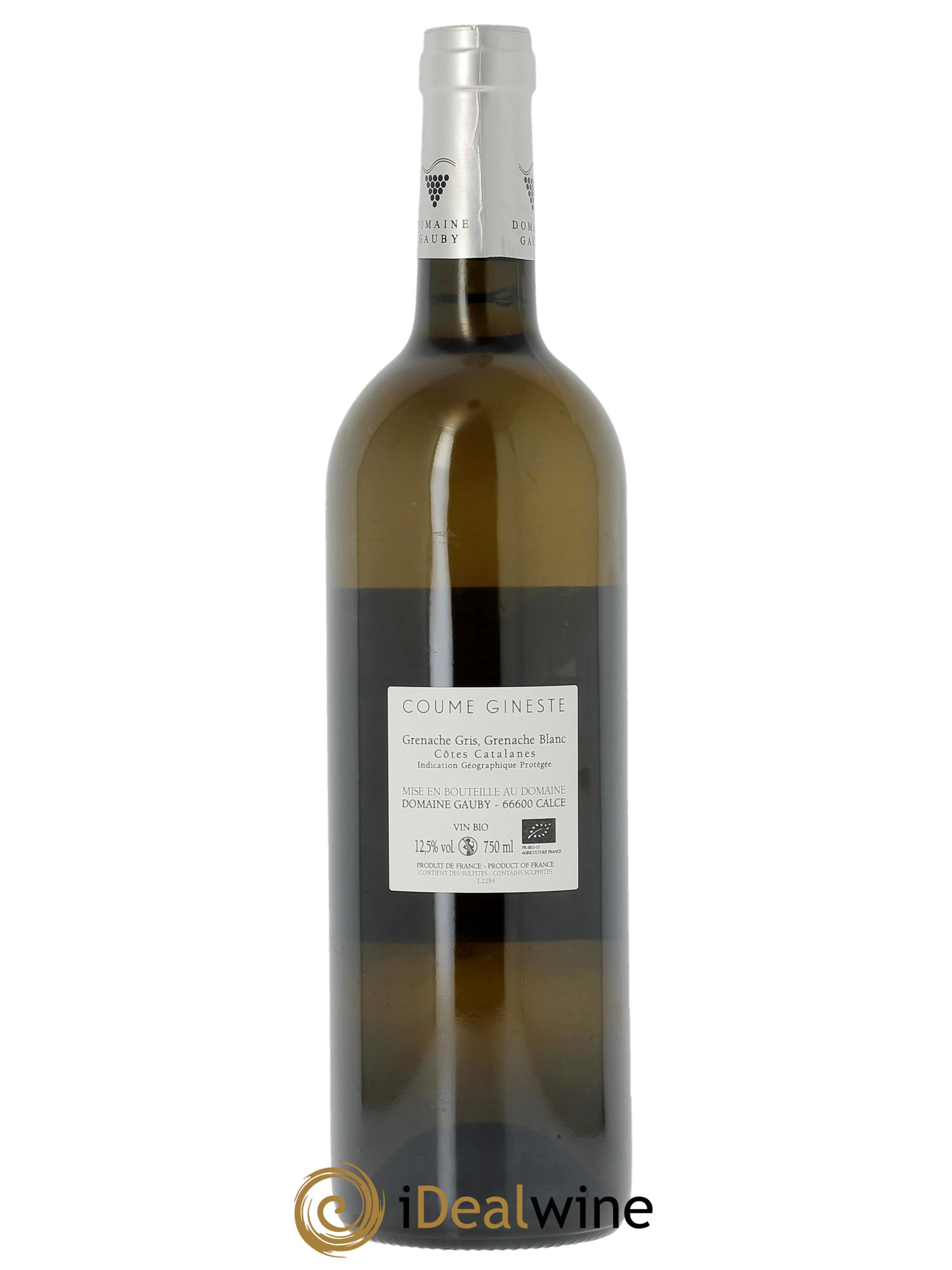 IGP Côtes Catalanes Coume Gineste Gauby (Domaine)  2022 - Lot de 1 bouteille - 1