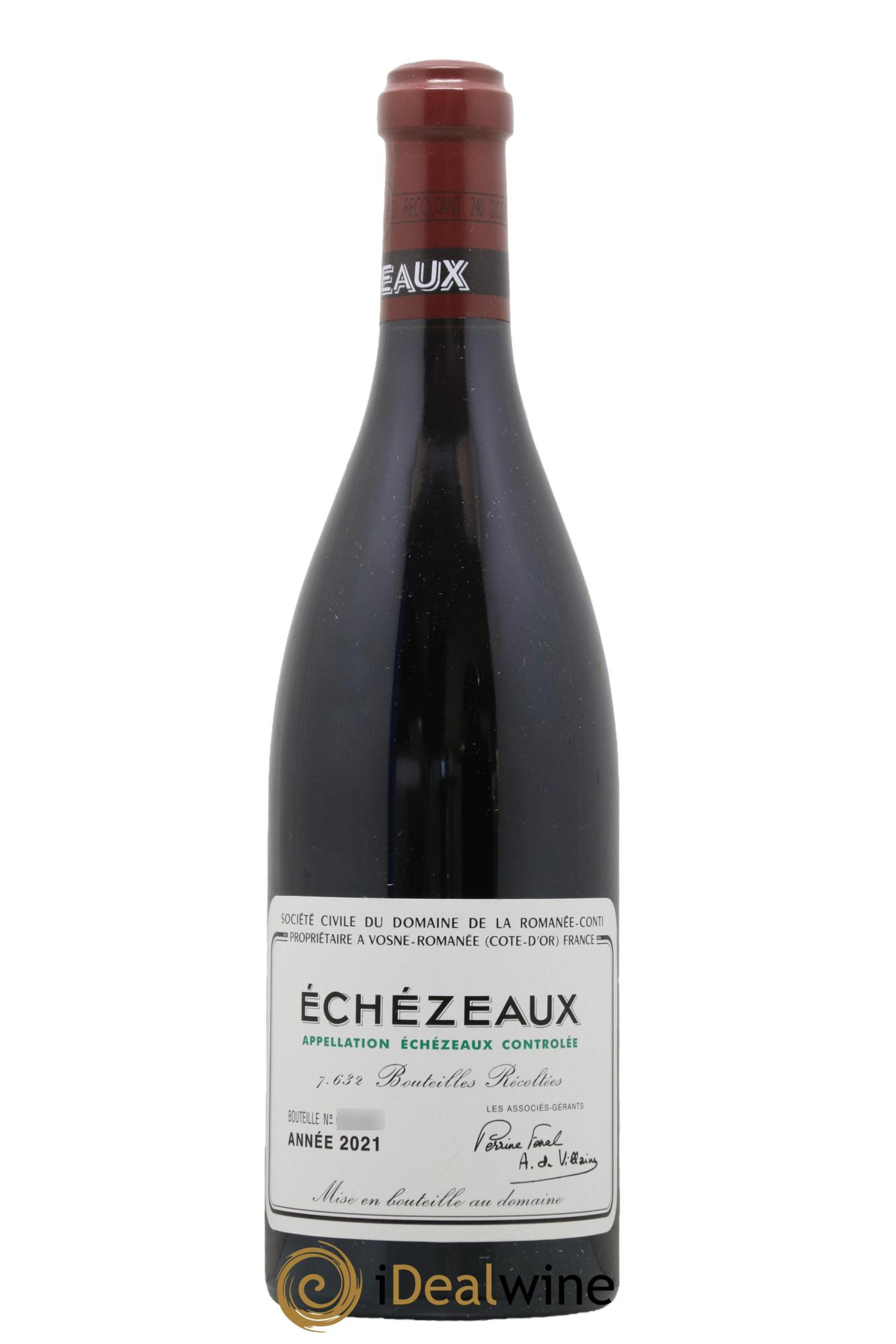 Echezeaux Grand Cru Domaine de la Romanée-Conti 2021 - Posten von 1 Flasche - 0