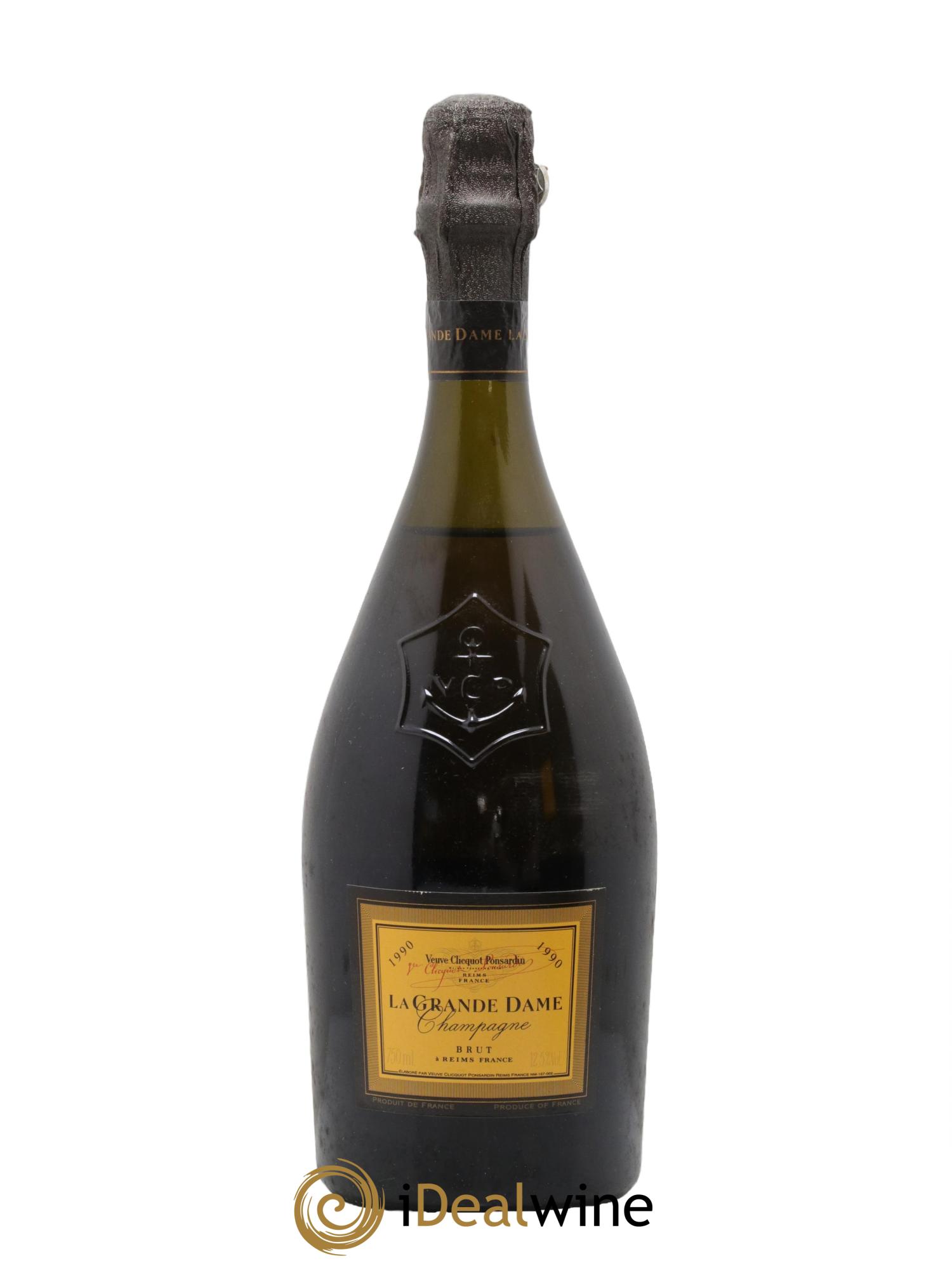 La Grande Dame Veuve Clicquot Ponsardin 1990 - Lot of 1 bottle - 0