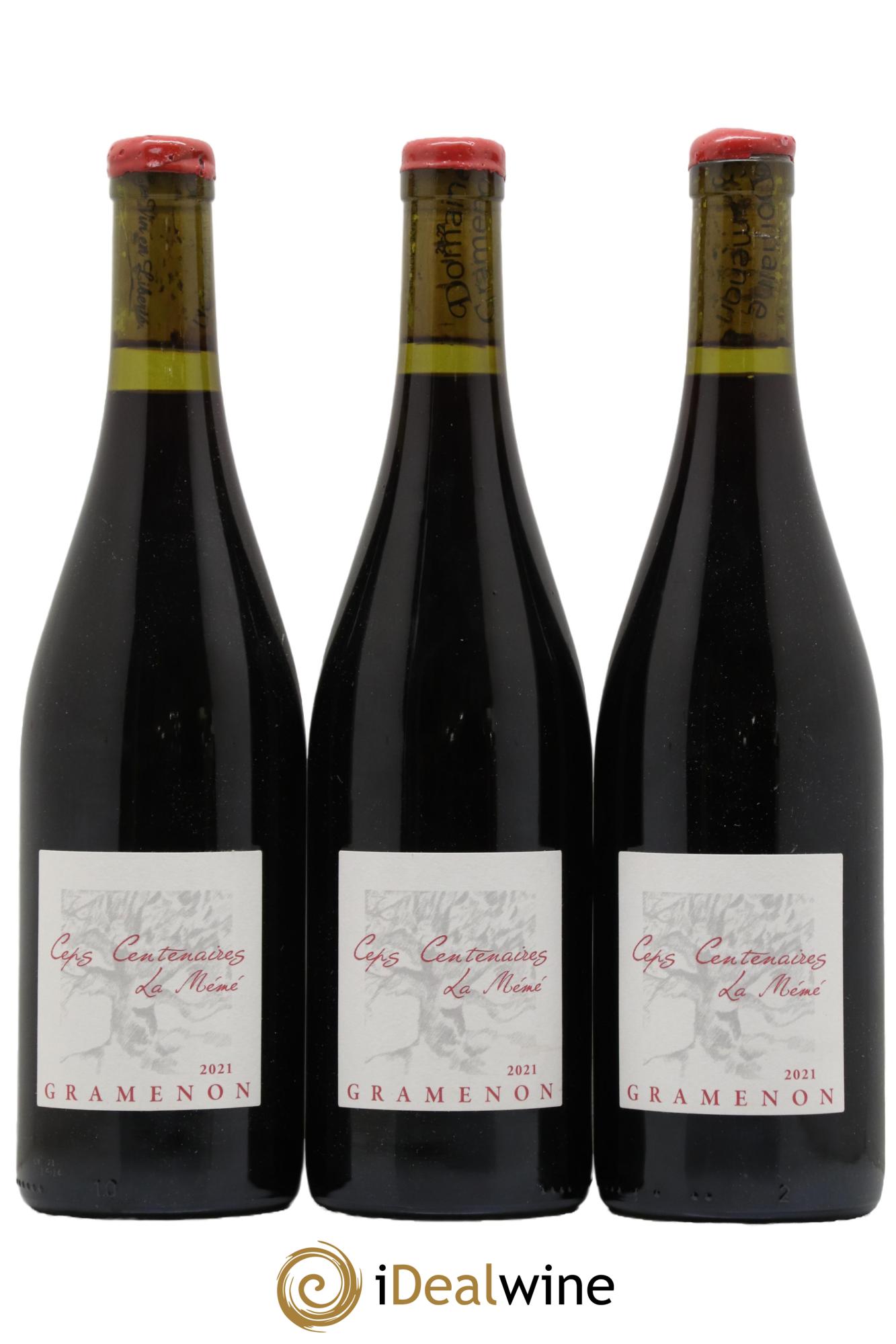 Côtes du Rhône La Mémé Ceps Centenaires Gramenon (Domaine) 2021 - Lot de 3 bouteilles - 0