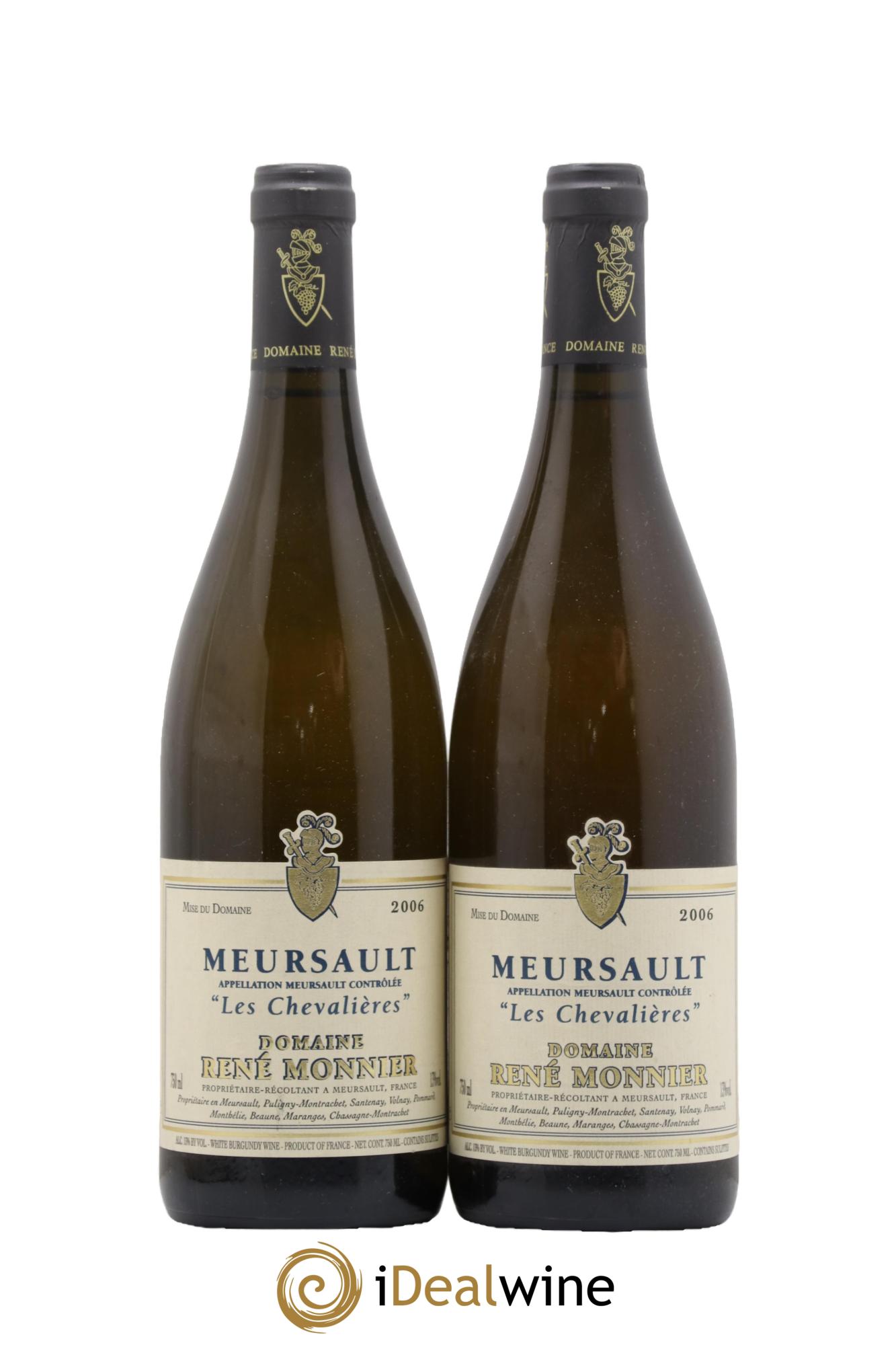 Meursault Les Chevalières René Monnier (Domaine) 2006 - Posten von 2 Flaschen - 0