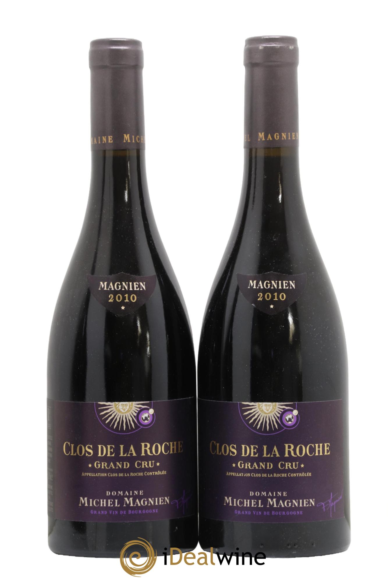 Clos de la Roche Grand Cru Michel Magnien 2010 - Lot of 2 bottles - 0