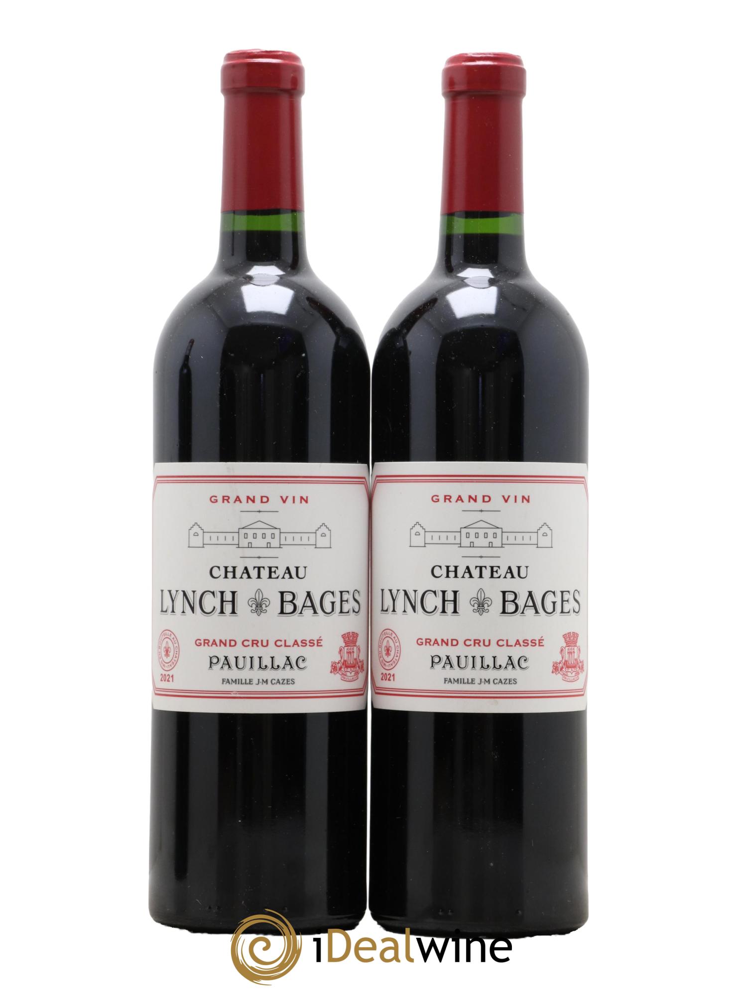 Château Lynch Bages 5ème Grand Cru Classé  2021 - Lotto di 2 bottiglie - 0