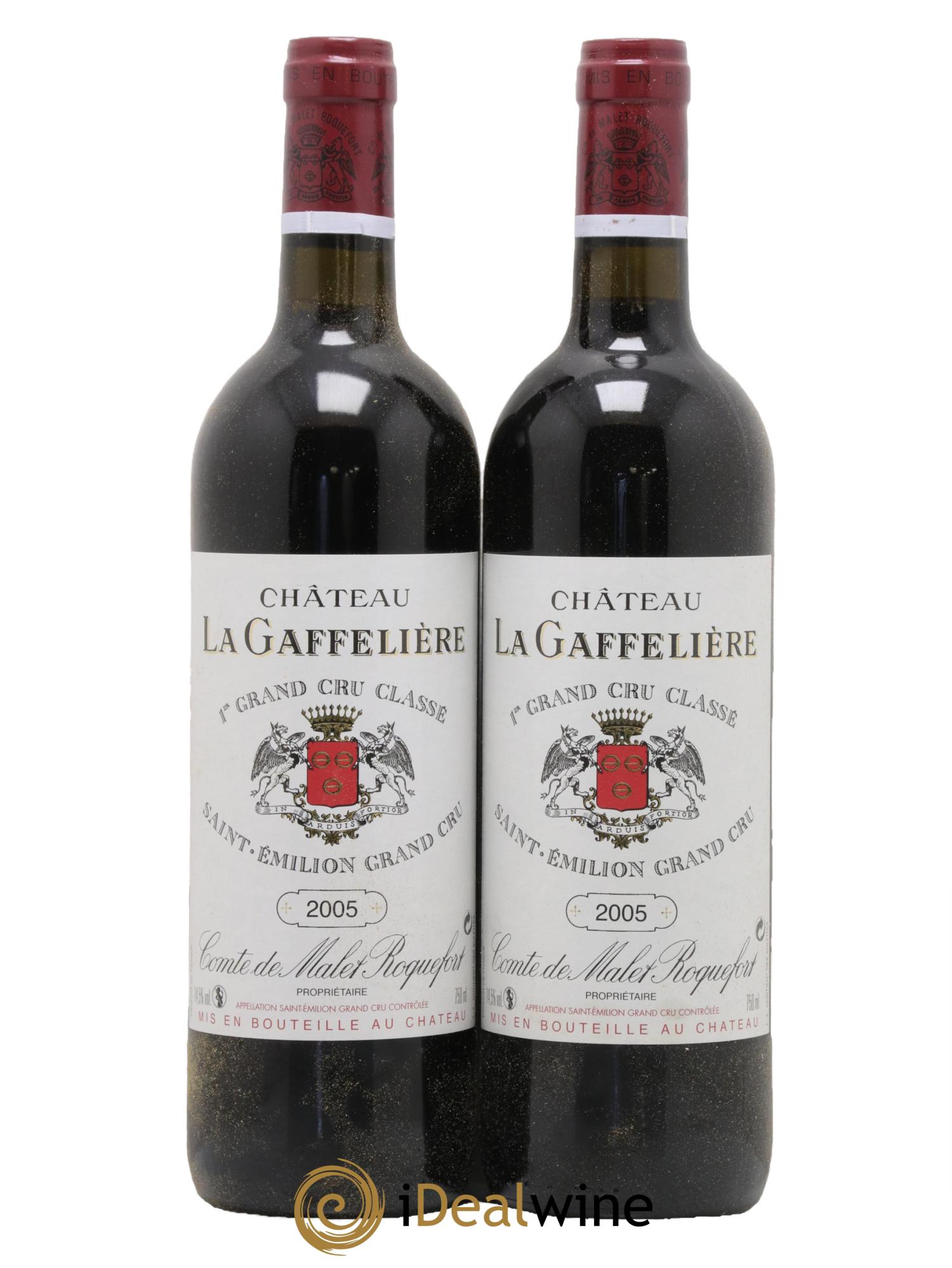 Château la Gaffelière 1er Grand Cru Classé B 2005 - Posten von 2 Flaschen - 0