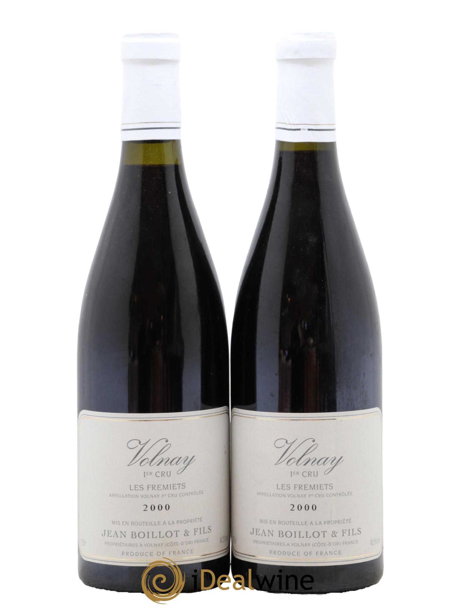 Volnay 1er Cru Les Fremiets Domaine Jean Boillot 2000 - Posten von 2 Flaschen - 0