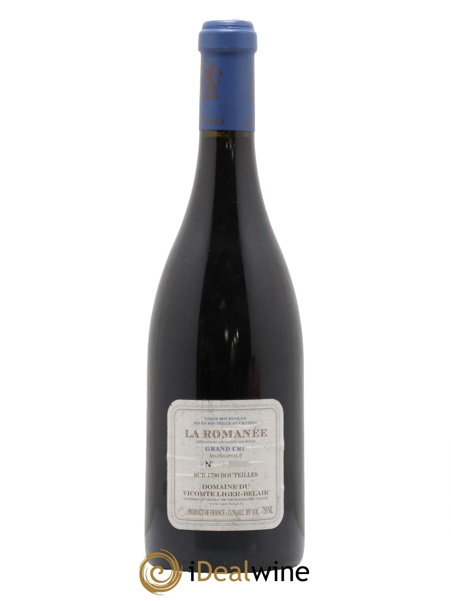 La Romanée Grand Cru Comte Liger-Belair (Domaine du) 2002 - Lotto di 1 bottiglia - 1