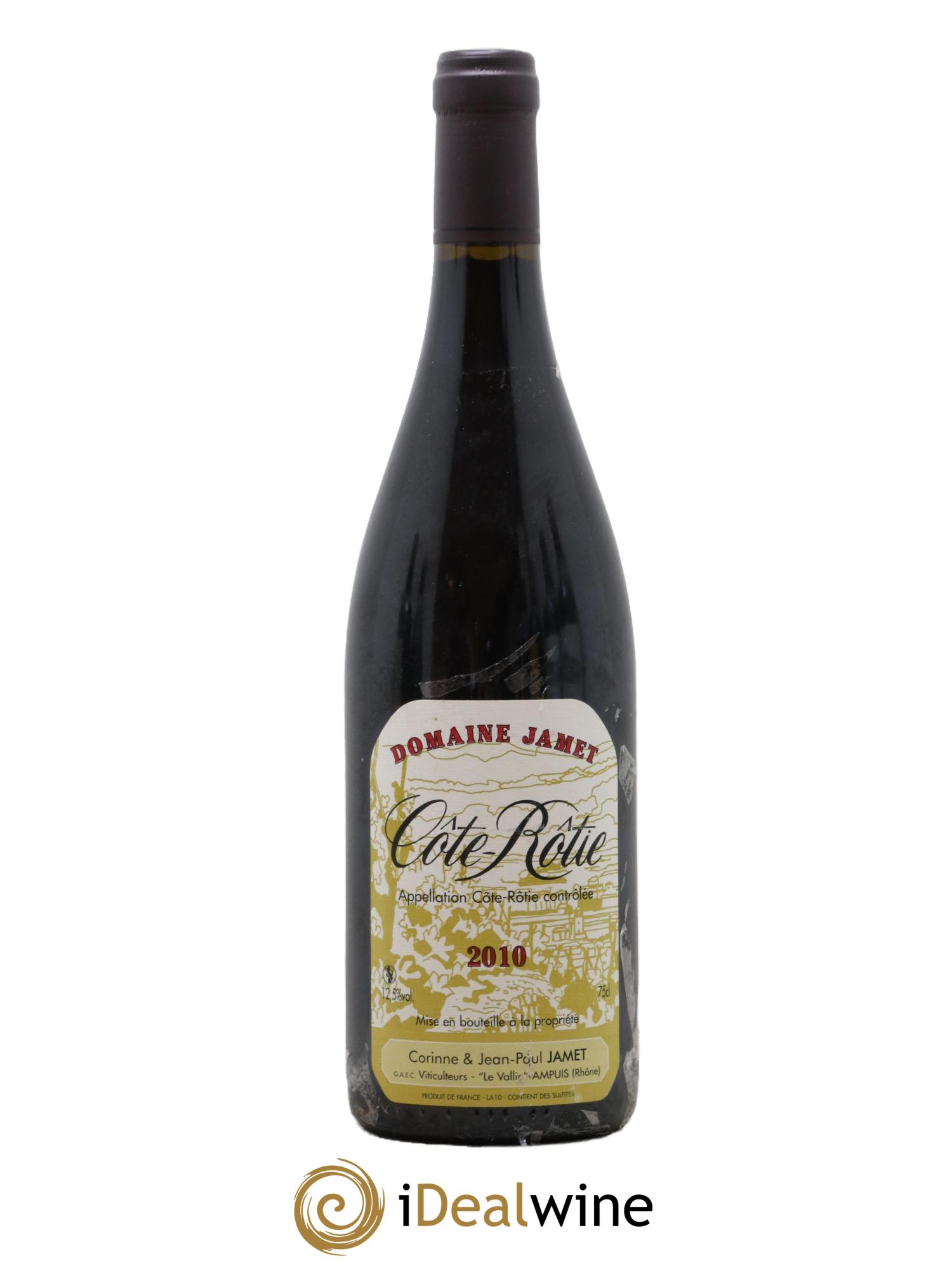 Côte-Rôtie Jamet (Domaine) 2010 - Lot de 1 bouteille - 0