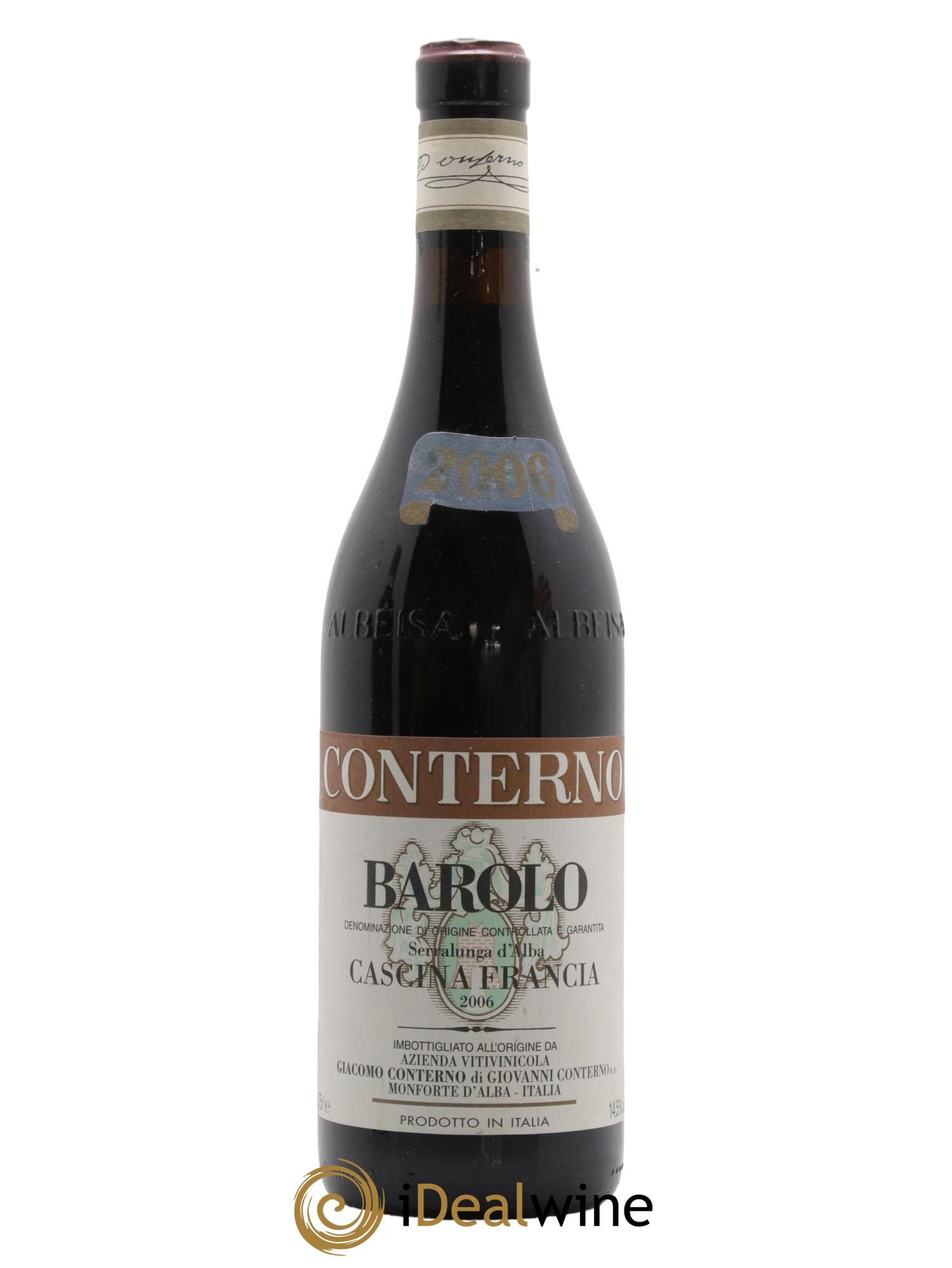 Barolo DOCG Cascina Francia Giacomo Conterno 2006 - Lotto di 1 bottiglia - 0