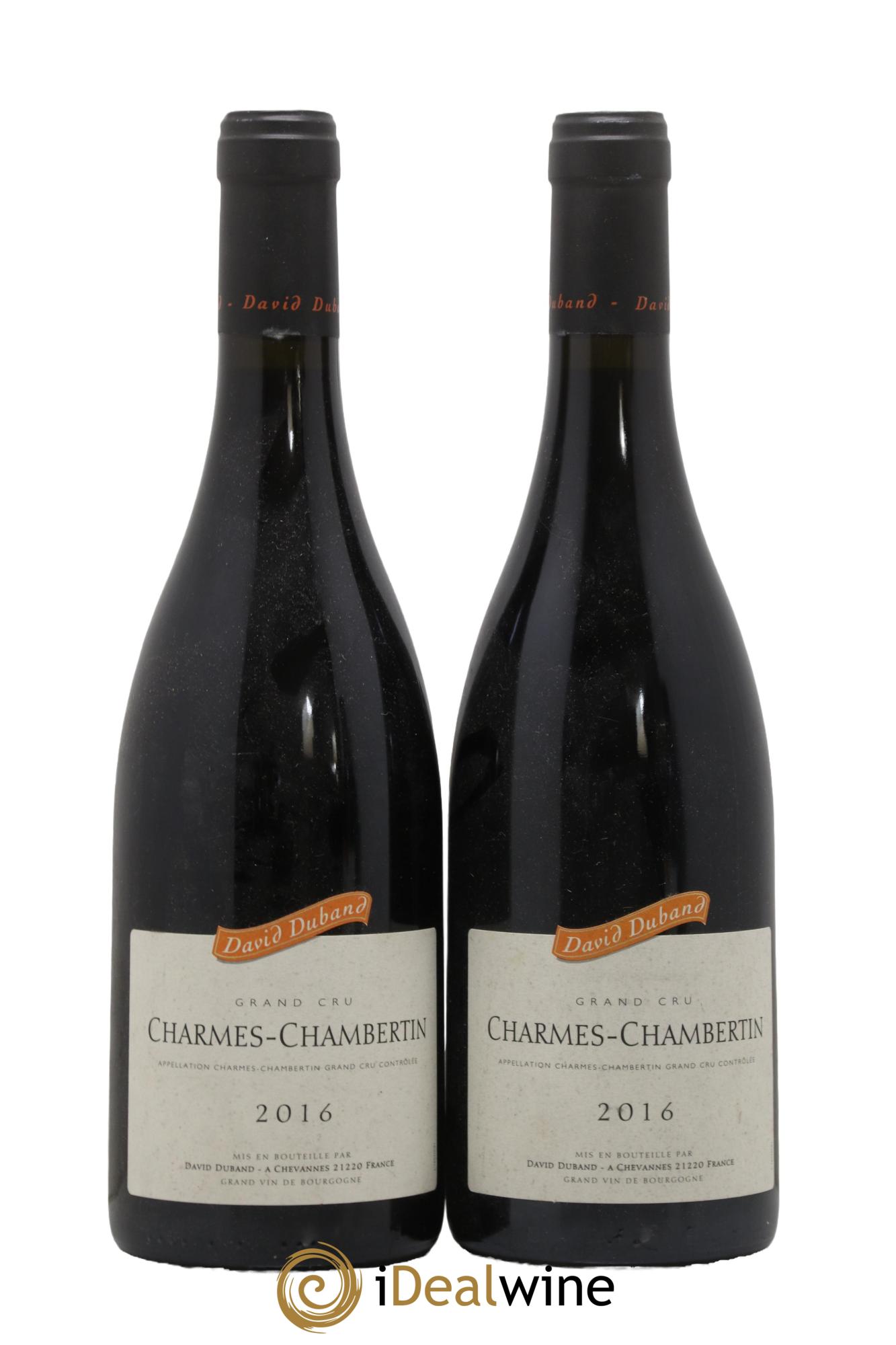 Charmes-Chambertin Grand Cru David Duband (Domaine)  2016 - Posten von 2 Flaschen - 0