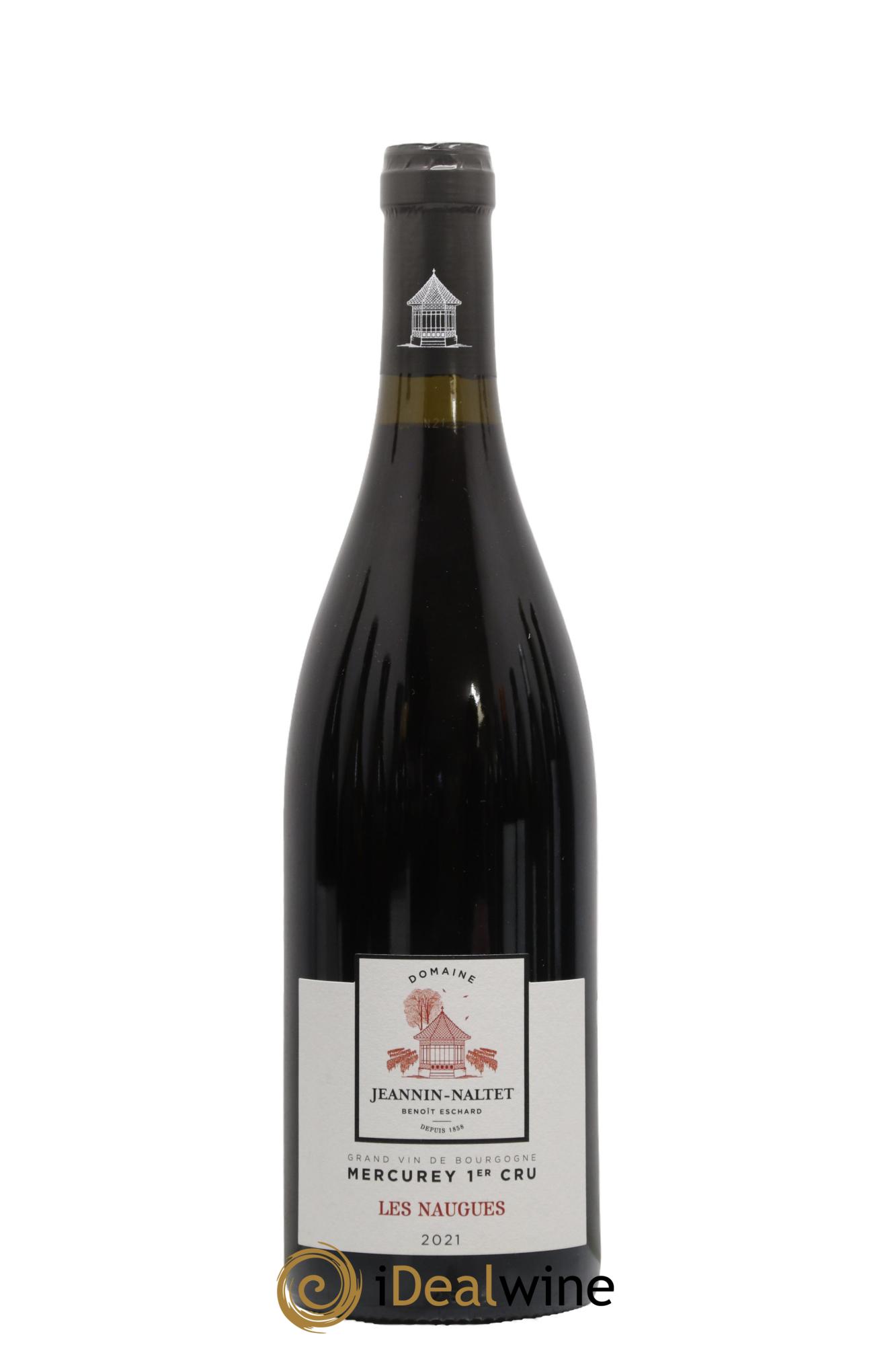 Mercurey 1er Cru Les Naugues Domaine Jeannin Naltet 2021 - Posten von 1 Flasche - 0