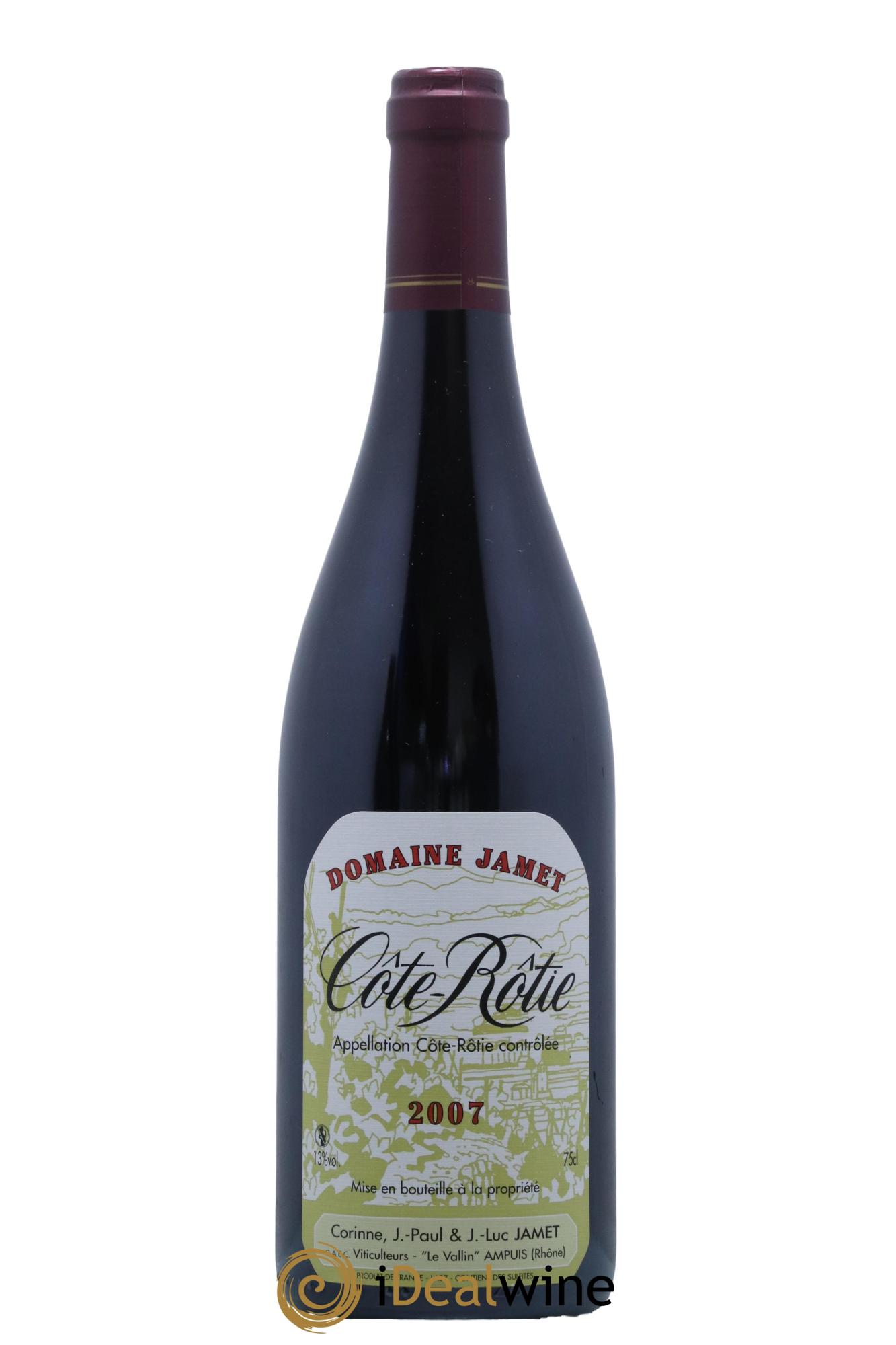 Côte-Rôtie Jamet (Domaine) 2007 - Posten von 1 Flasche - 0