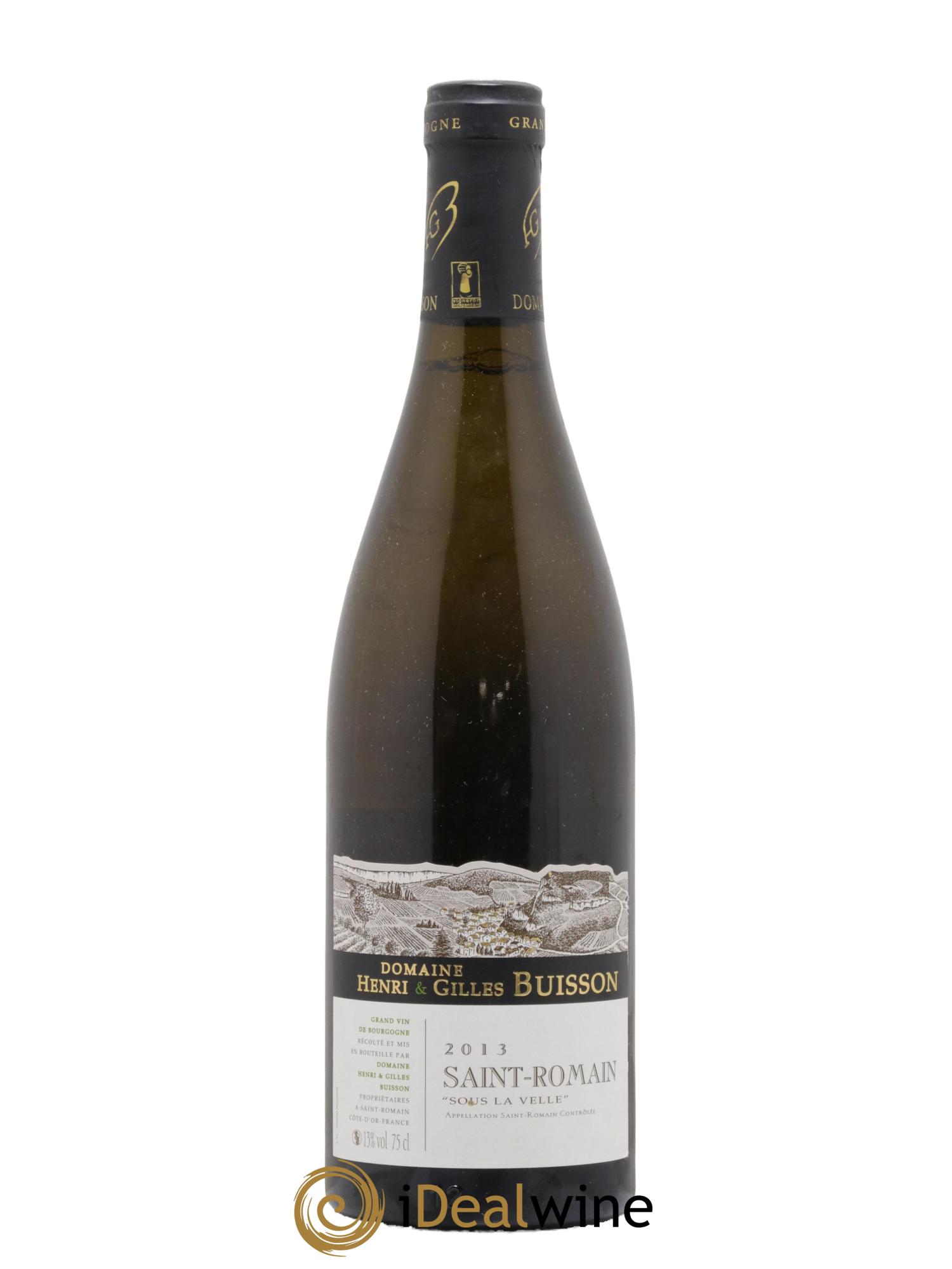 Saint-Romain Sous la Velle Henri et Gilles Buisson (Domaine) 2013 - Posten von 1 Flasche - 0