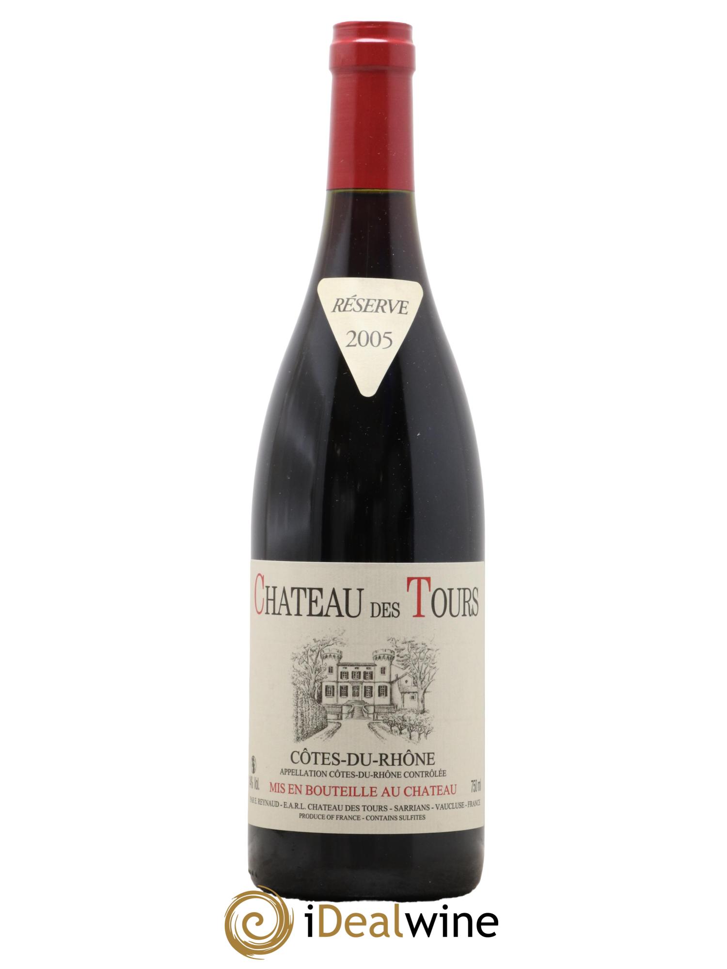 Côtes du Rhône Château des Tours Emmanuel Reynaud 2005 - Lotto di 1 bottiglia - 0