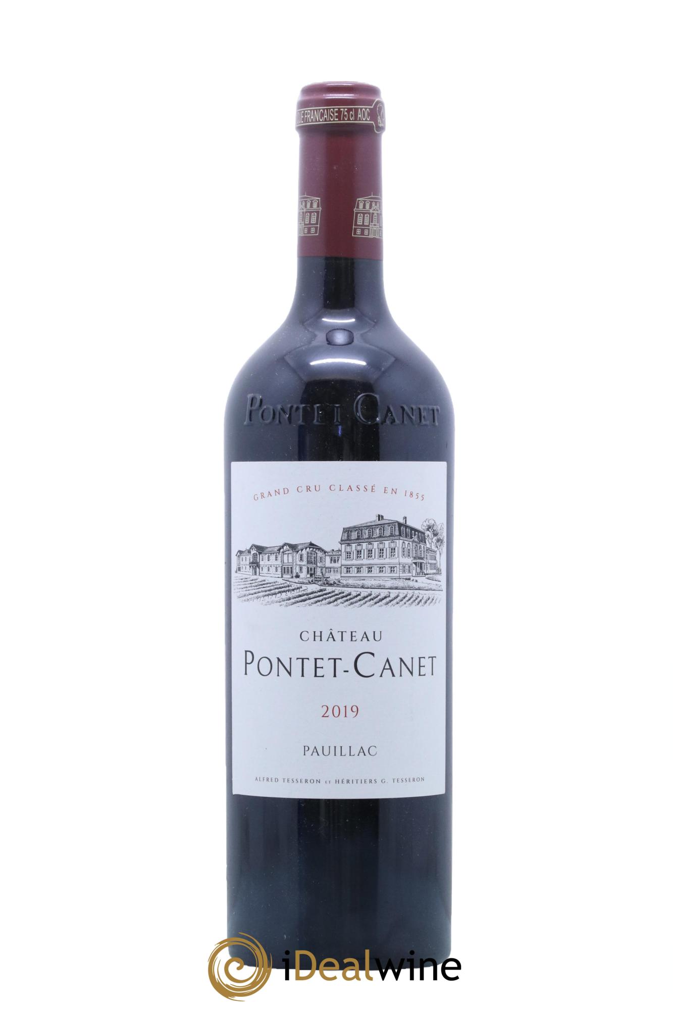 Château Pontet Canet 5ème Grand Cru Classé  2019 - Lot de 1 bouteille - 0