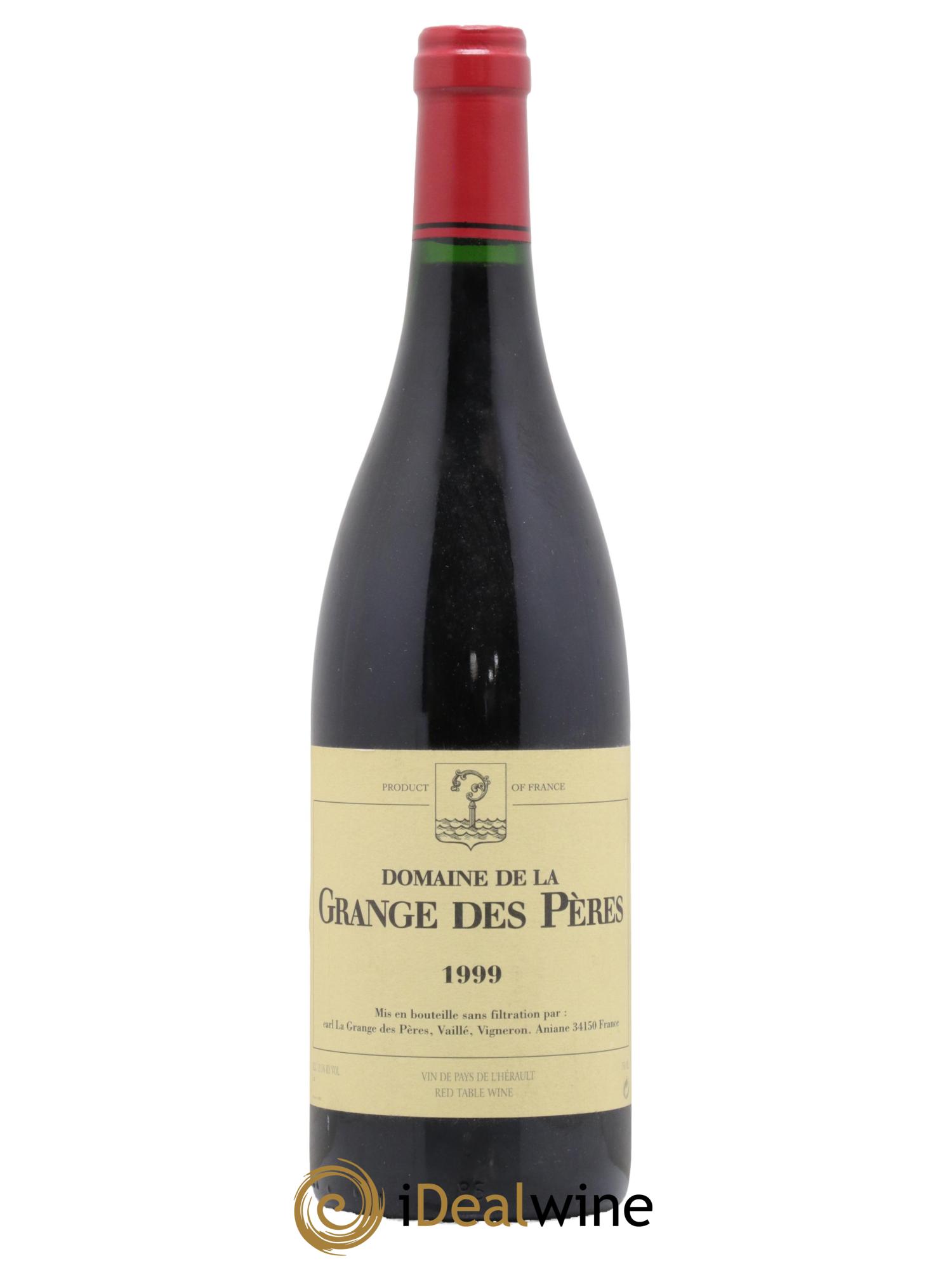 IGP Pays d'Hérault Grange des Pères Laurent Vaillé 1999 - Lot of 1 bottle - 0