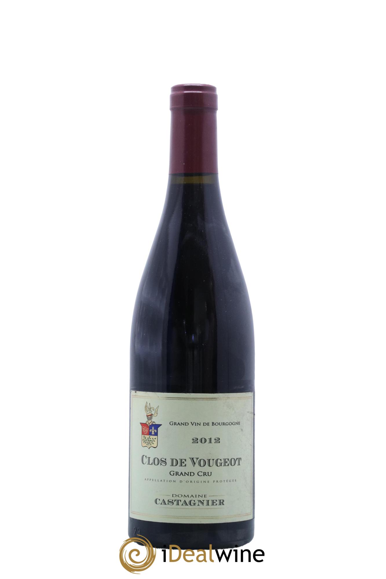 Clos de Vougeot Grand Cru Castagnier (Domaine)  2012 - Posten von 1 Flasche - 0