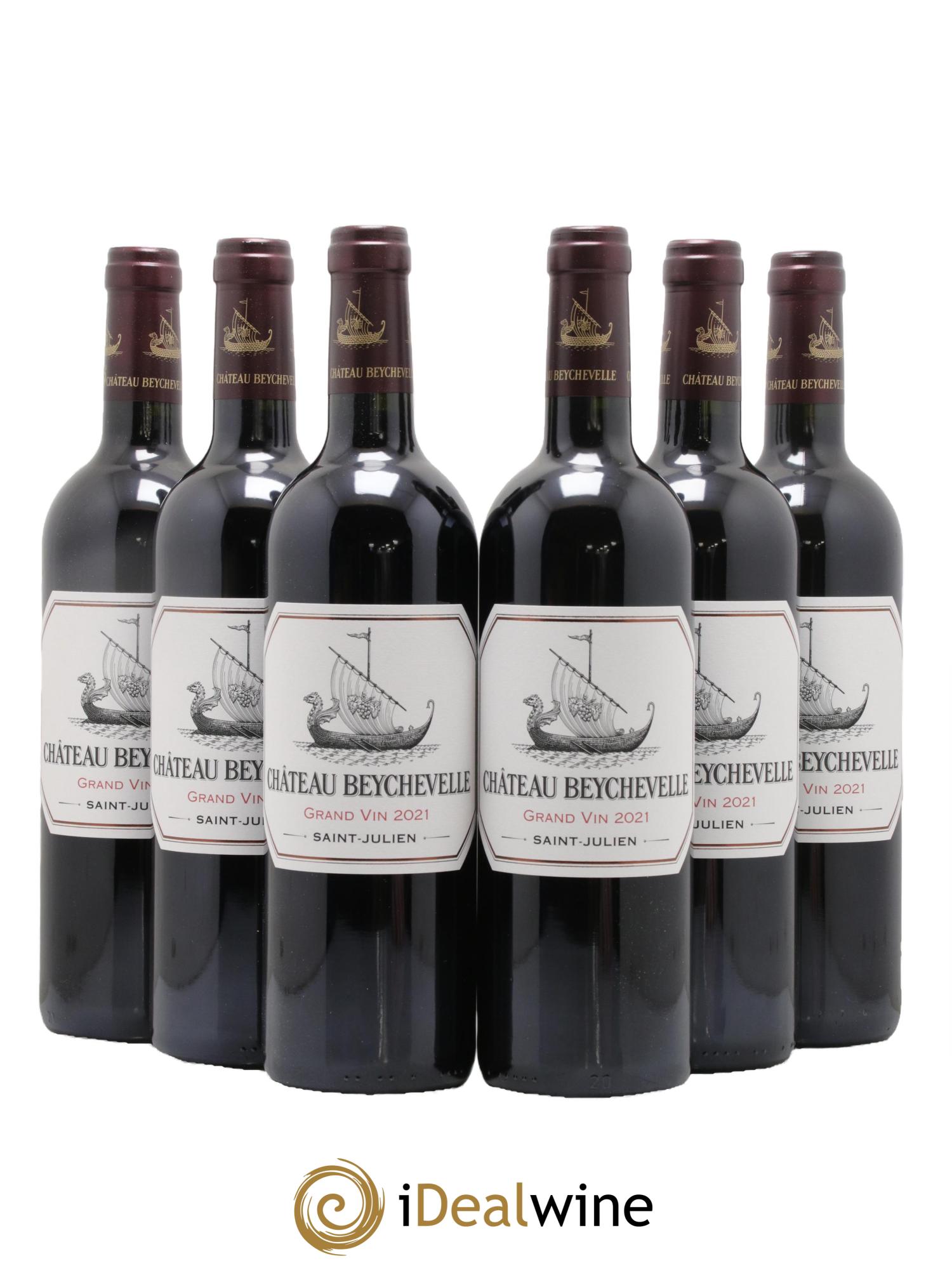 Château Beychevelle 4ème Grand Cru Classé 2021 - Lot of 6 bottles - 0