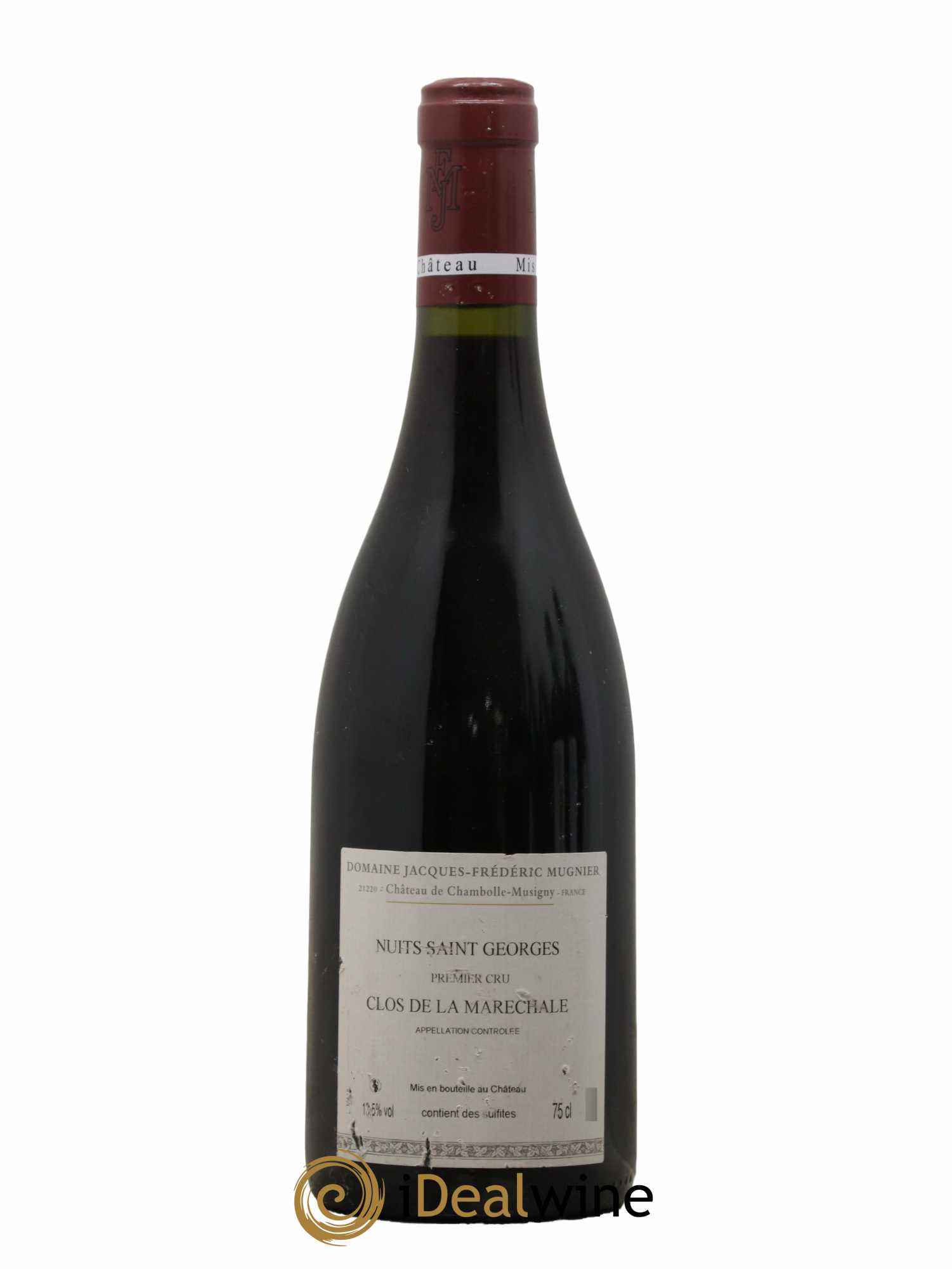 Nuits Saint-Georges 1er Cru Clos de La Maréchale Jacques-Frédéric Mugnier 2015 - Lot de 1 bouteille - 1