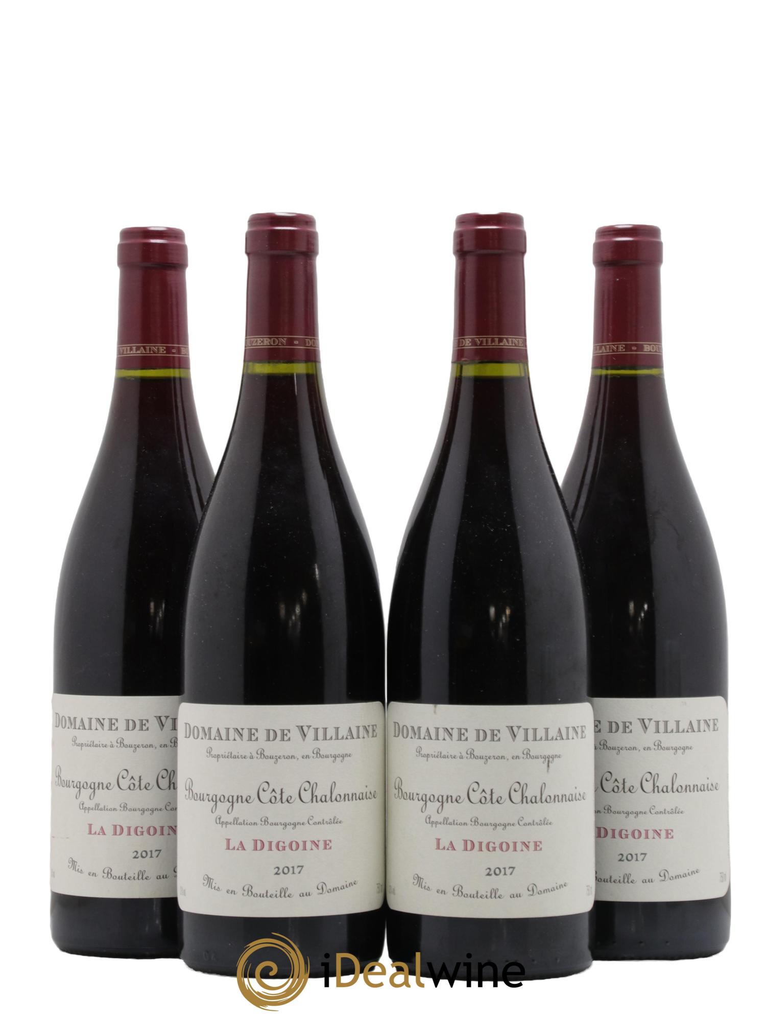 Bourgogne La Digoine Domaine de Villaine 2017 - Posten von 4 Flaschen - 0