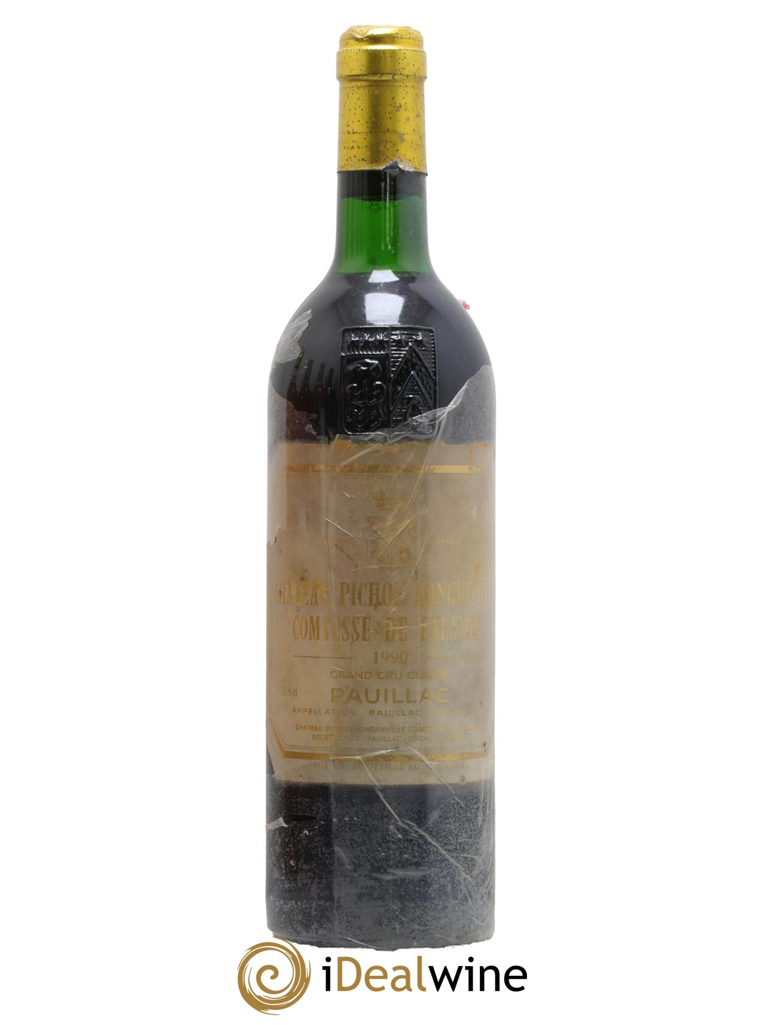 Château Pichon Longueville Comtesse de Lalande 2ème Grand Cru Classé  1990 - Lot de 1 bouteille - 0