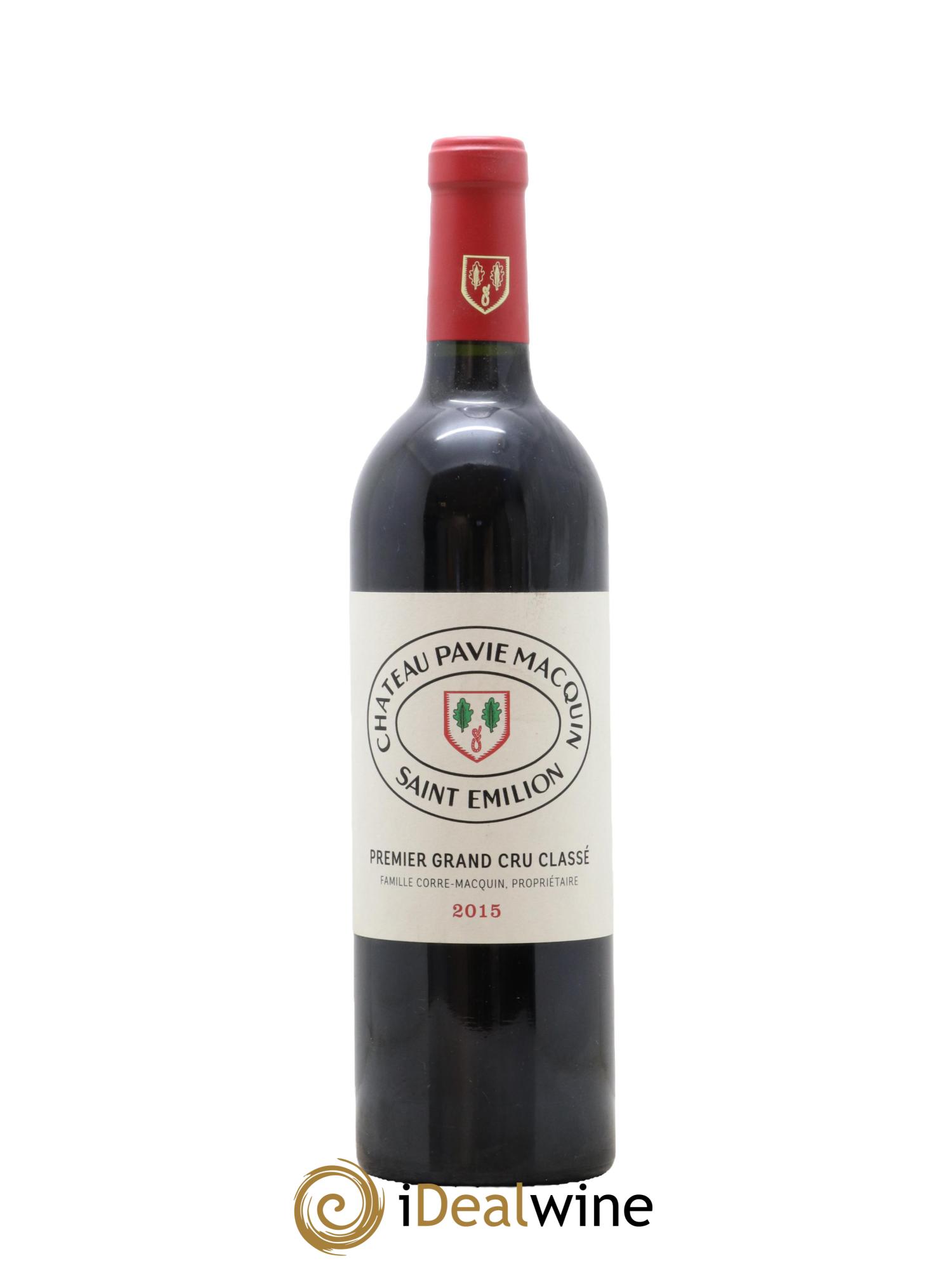 Château Pavie Macquin 1er Grand Cru Classé B 2015 - Lot de 1 bouteille - 0