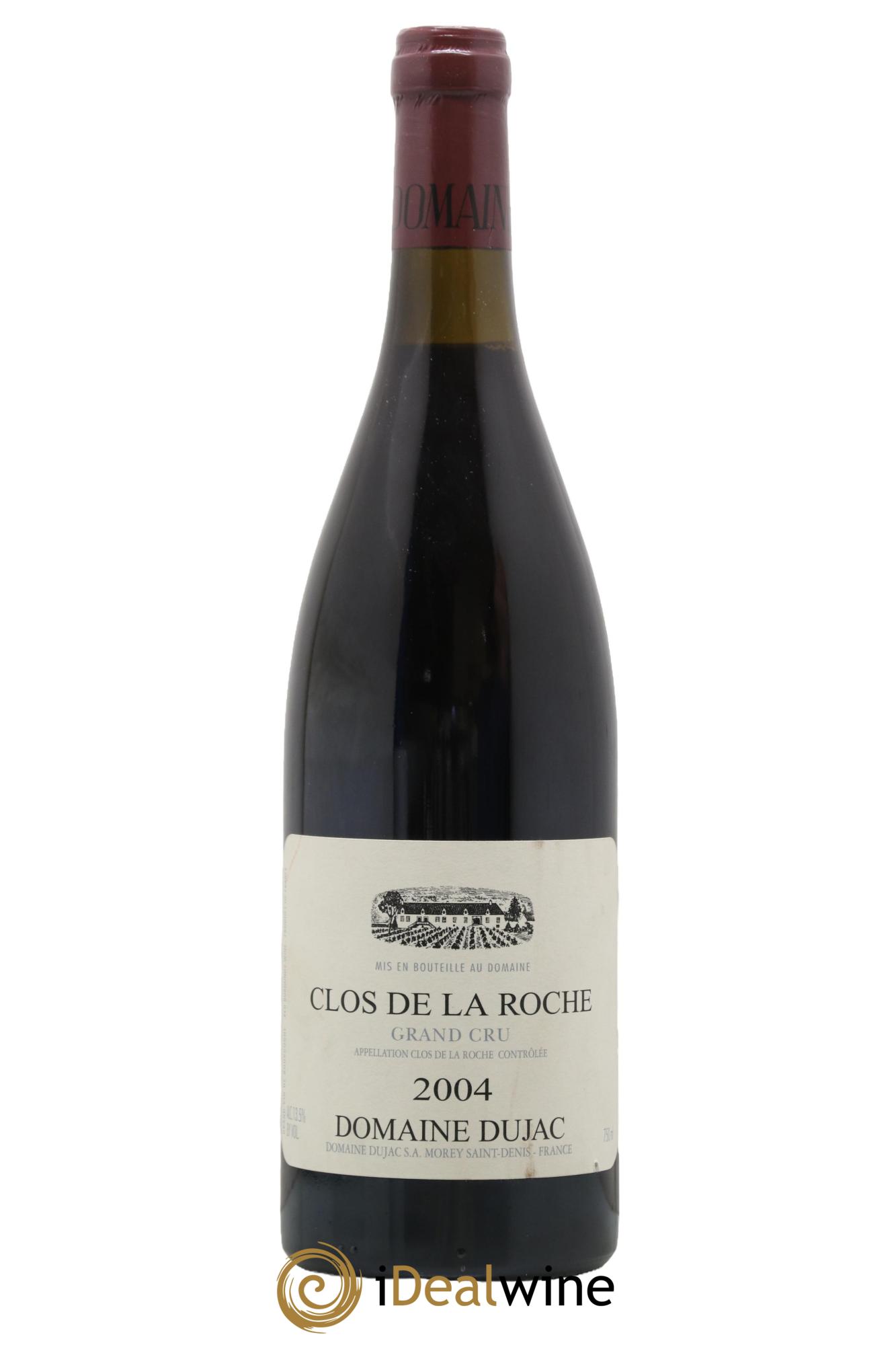 Clos de la Roche Grand Cru Dujac (Domaine) 2004 - Posten von 1 Flasche - 0