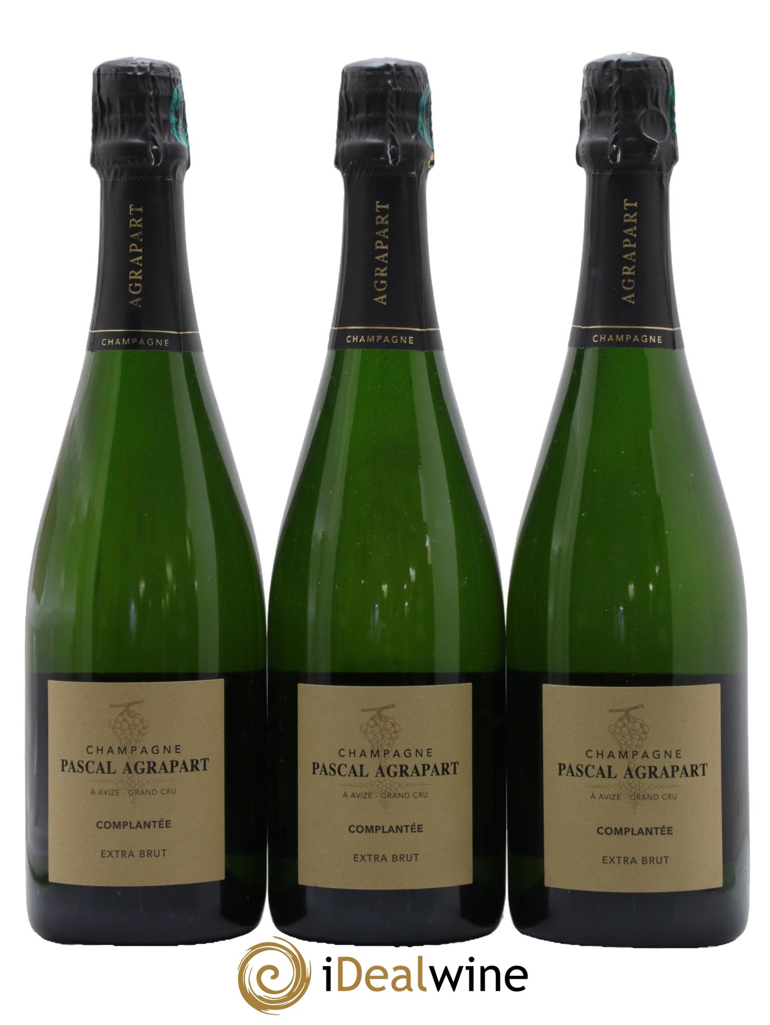 Extra Brut Complantée Agrapart & Fils - Lot of 3 bottles - 0