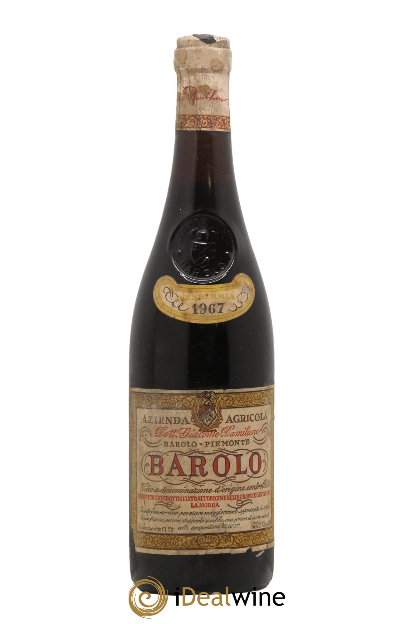 Barolo DOCG Damilano 1967 - Posten von 1 Flasche - 0