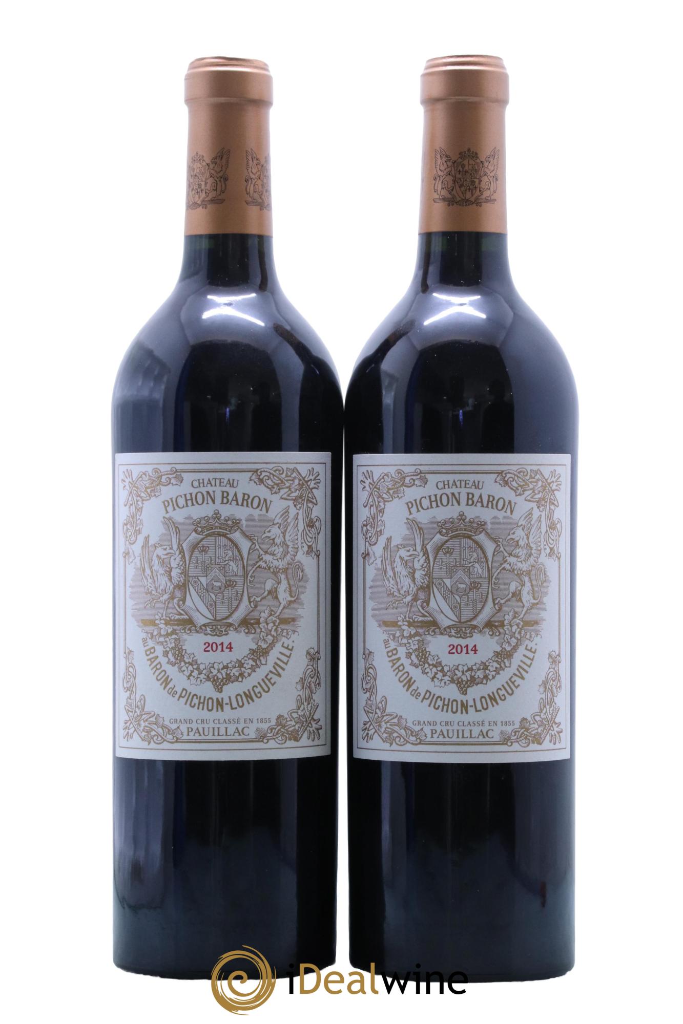 Pichon Longueville Baron 2ème Grand Cru Classé  2014 - Lot de 2 bouteilles - 0